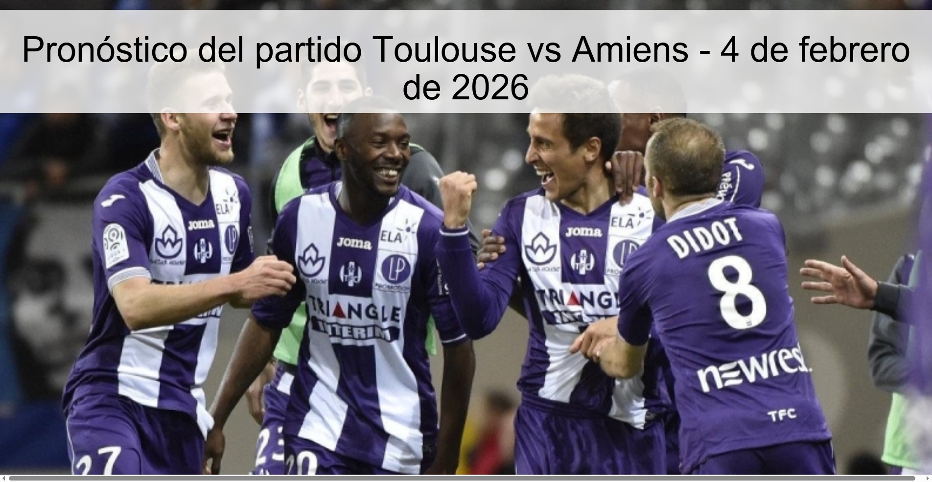 Toulouse vs Amiens Prediction – February 4, 2026