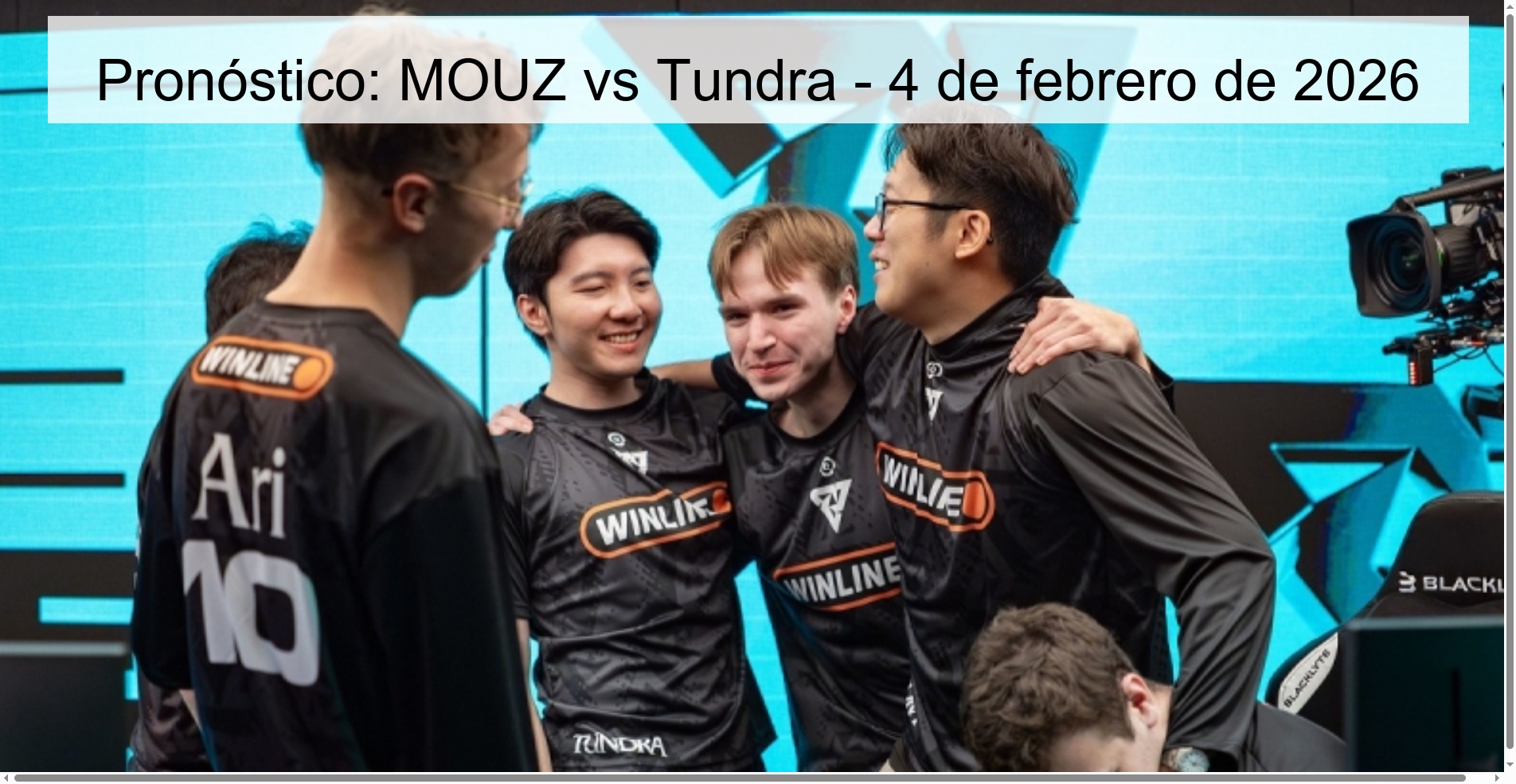 Prediction: MOUZ vs Tundra – February 4, 2026