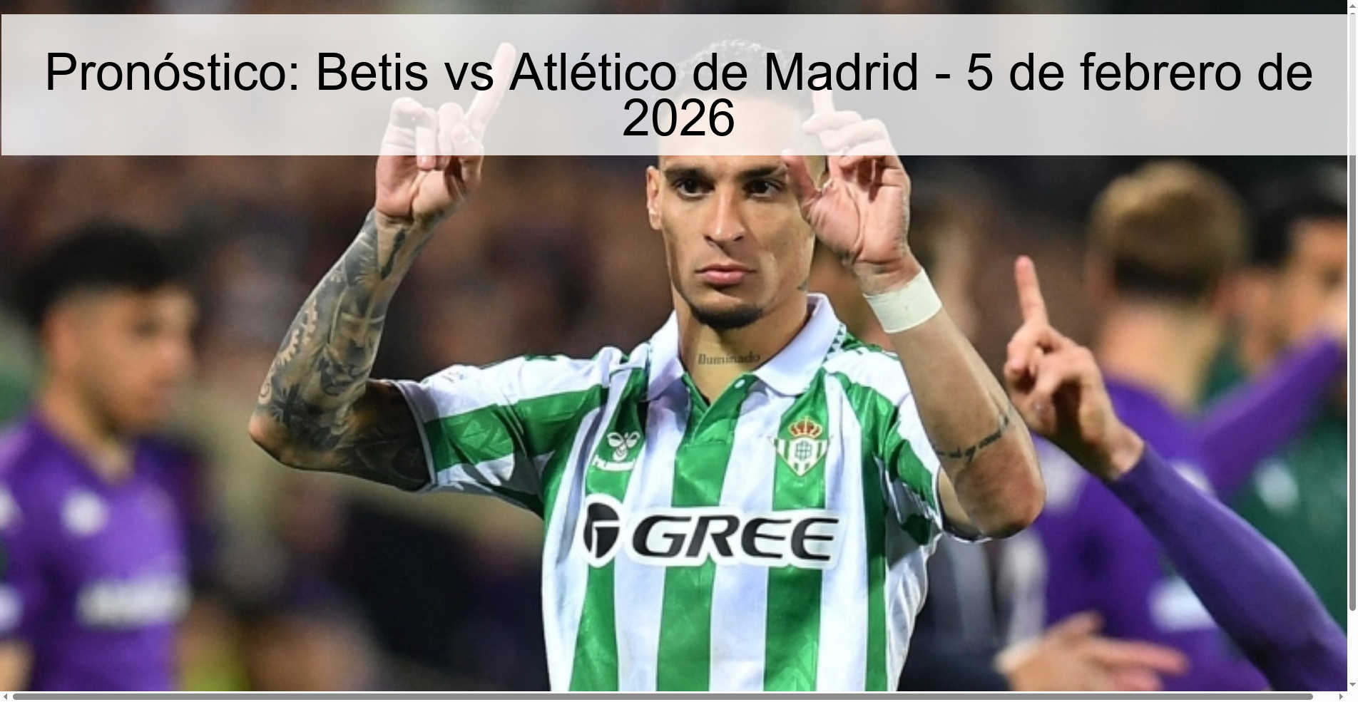 Prediction: Betis vs Atlético de Madrid - February 5, 2026