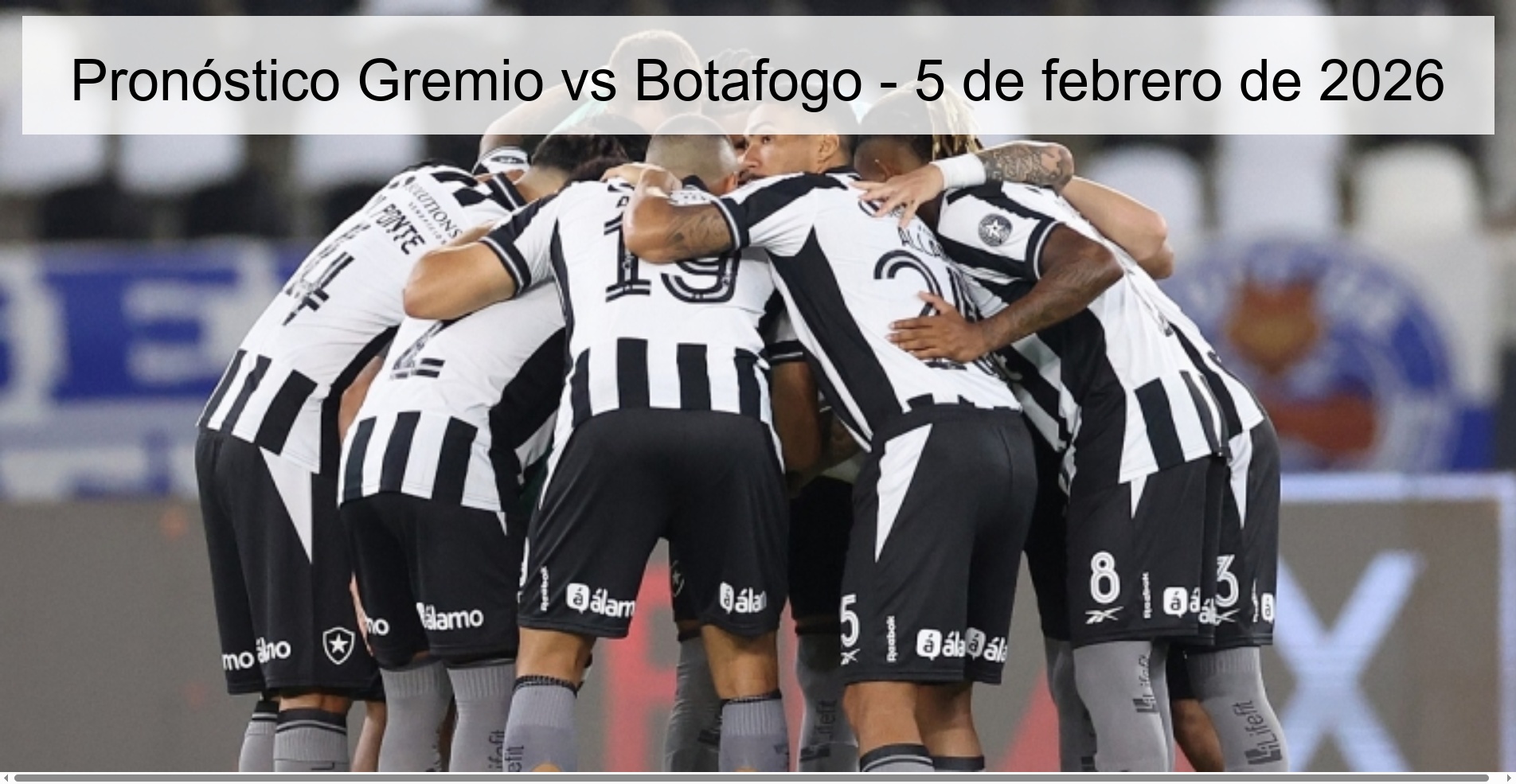 Gremio vs Botafogo Prediction – February 5, 2026