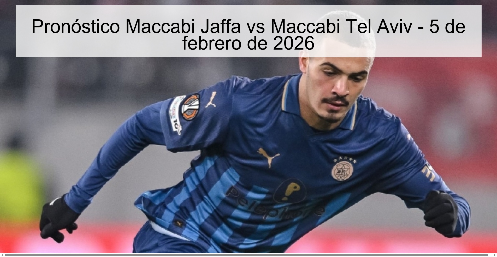Maccabi Jaffa vs Maccabi Tel Aviv Prediction – February 5, 2026