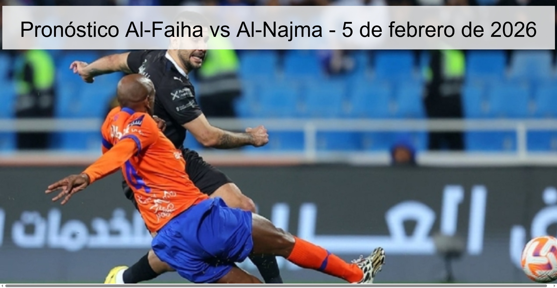 Al-Faiha vs Al-Najma Prediction – February 5, 2026
