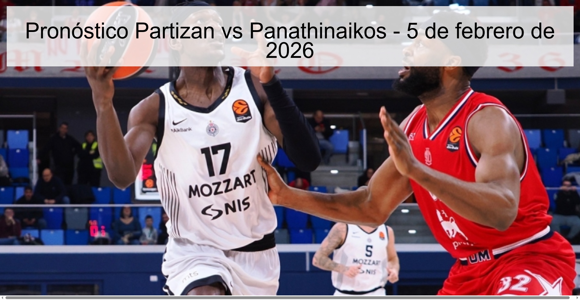 Partizan vs Panathinaikos Prediction – February 5, 2026