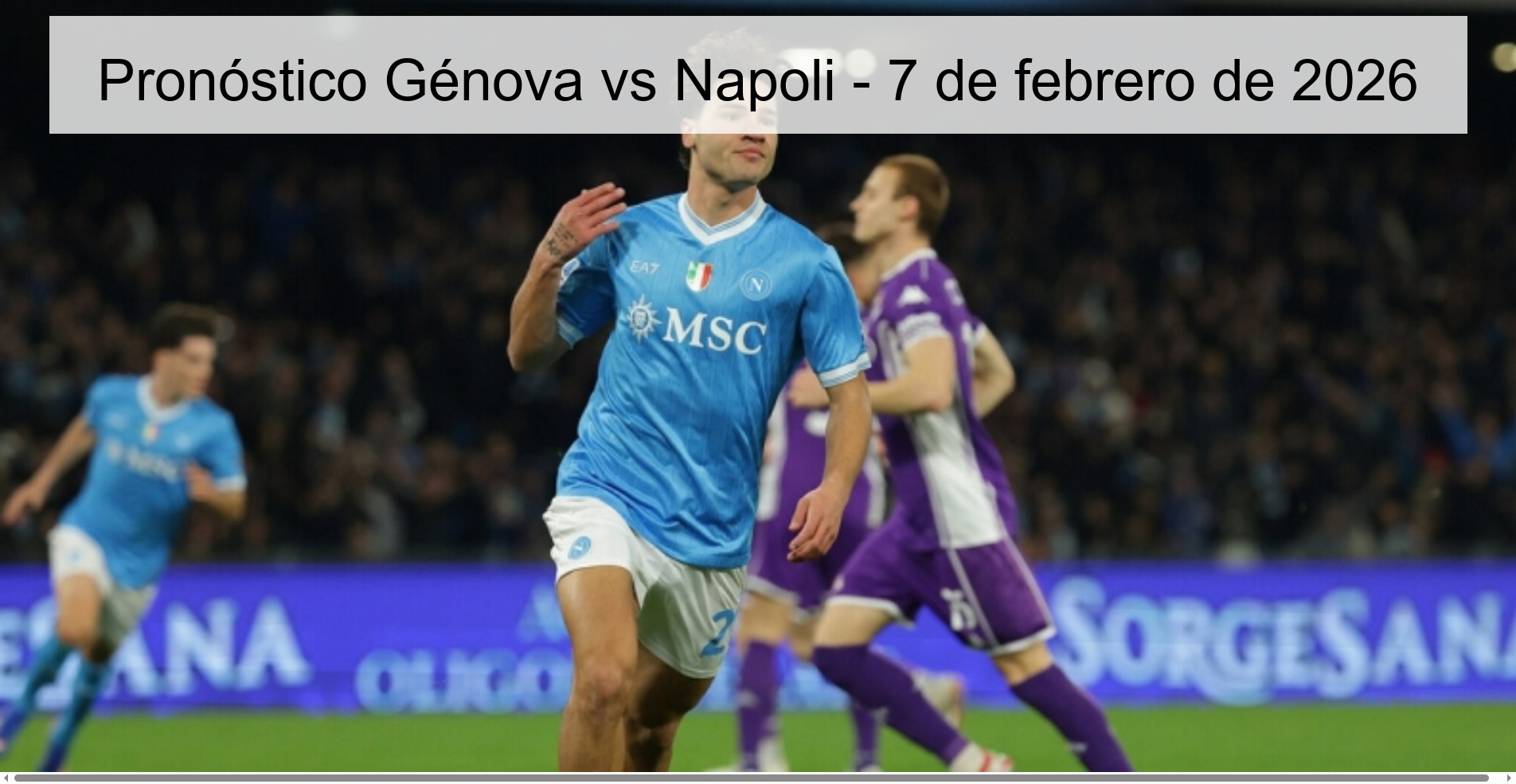 Genoa vs Napoli Prediction – February 7, 2026