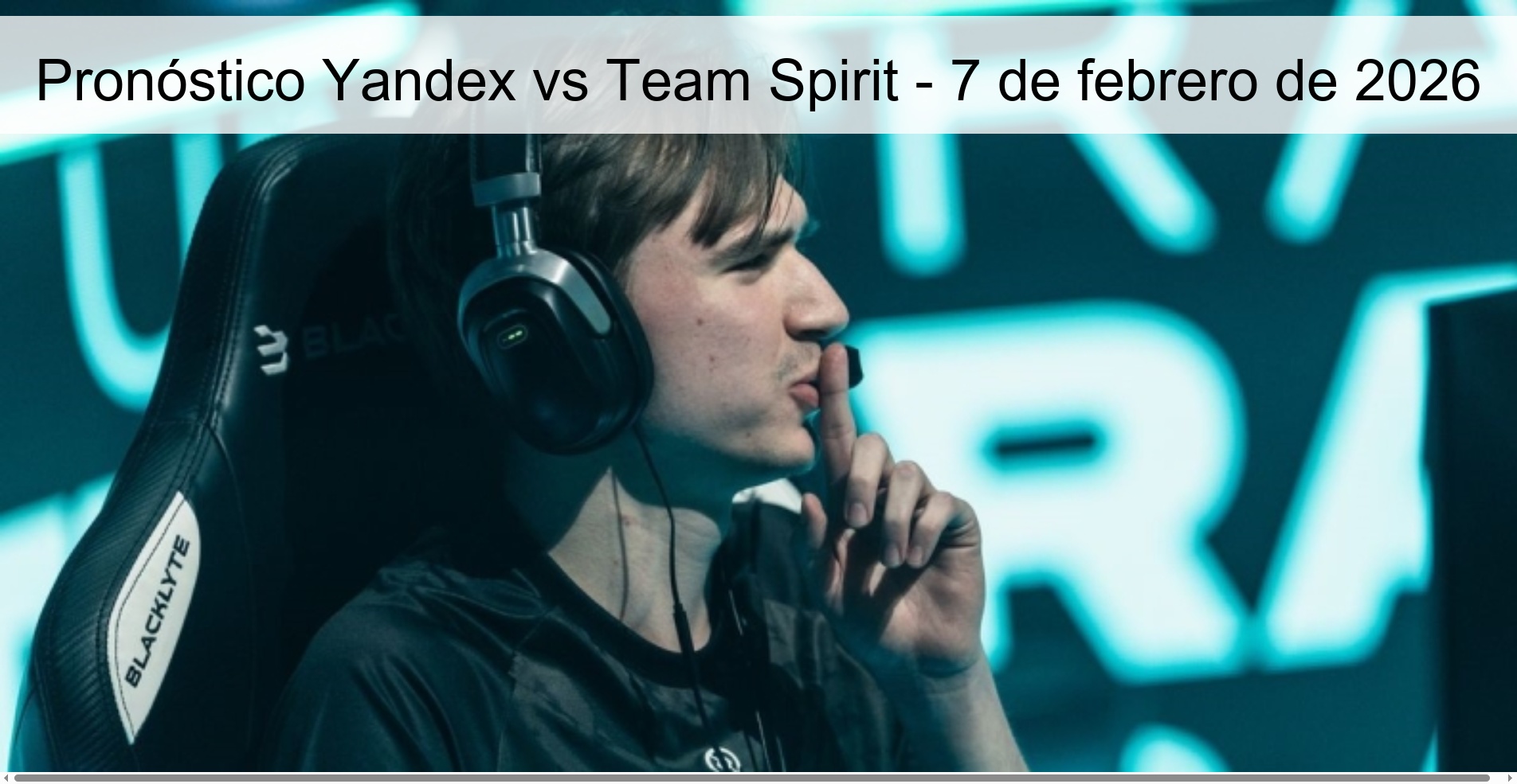 Yandex vs Team Spirit Prediction – February 7, 2026
