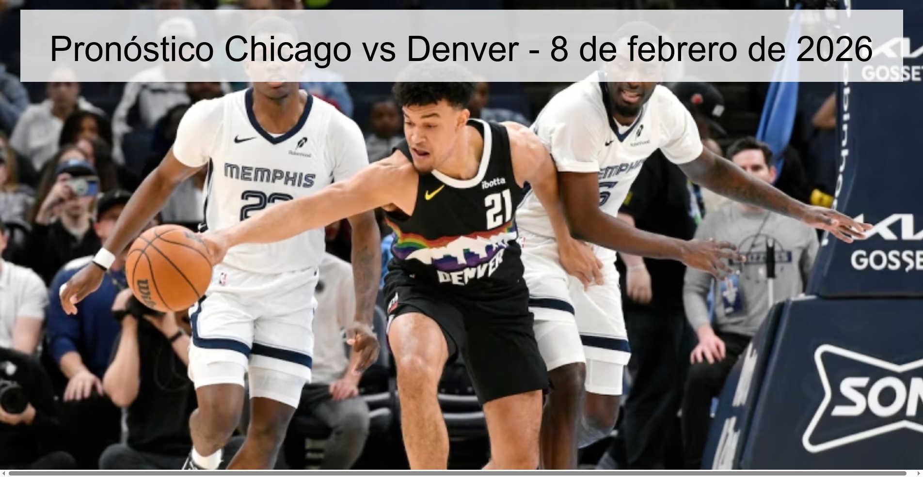 Chicago vs Denver Prediction – February 8, 2026