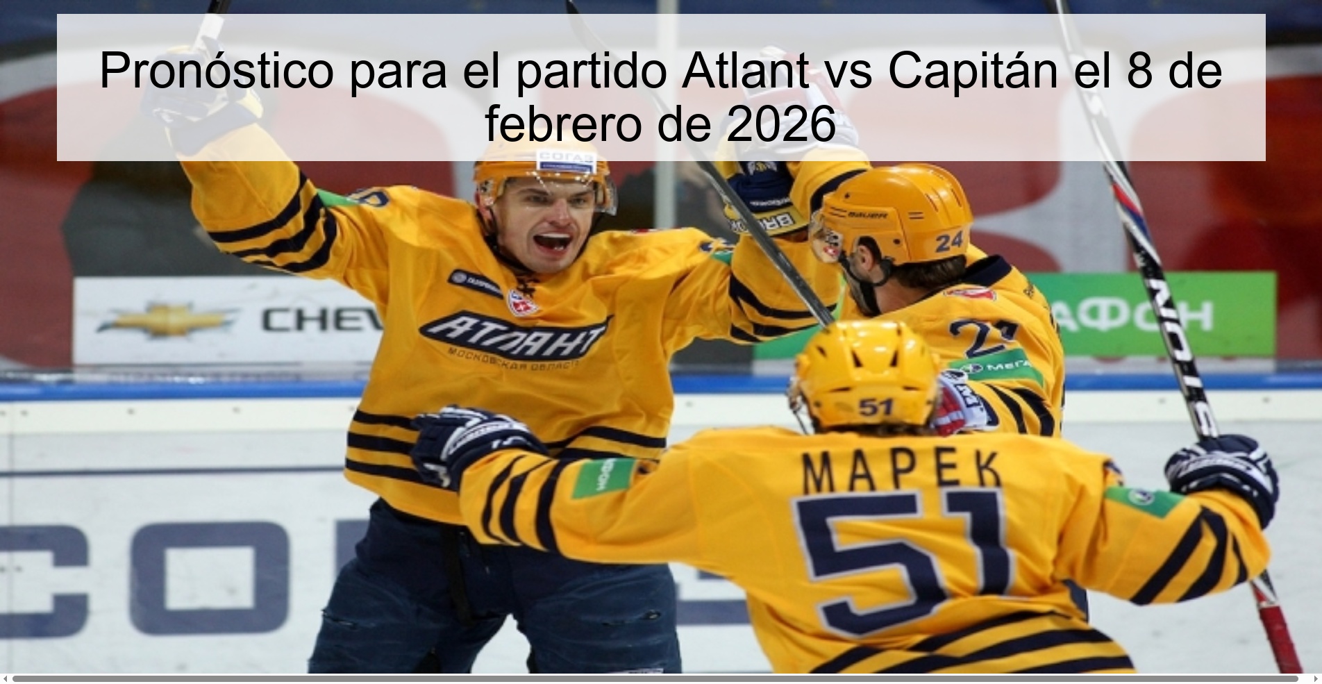 Pronóstico para el partido Atlant vs Capitán el 8 de febrero de 2026