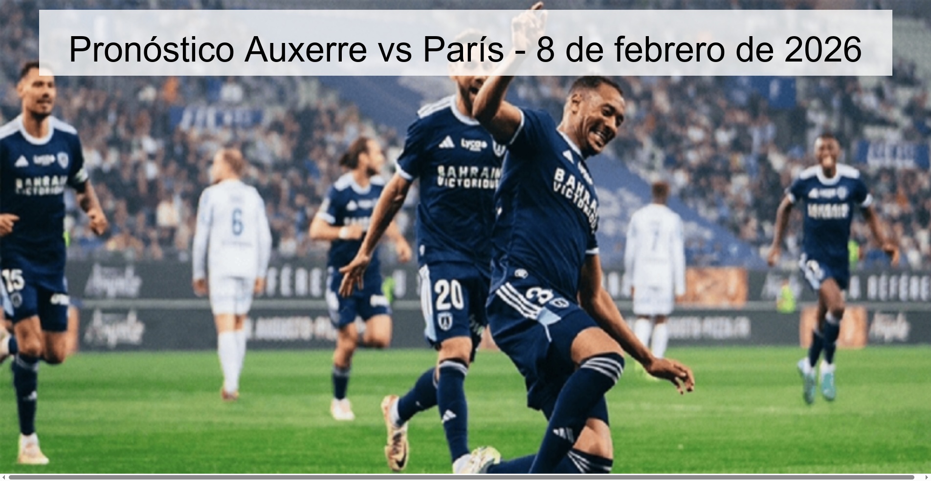 Auxerre vs Paris Prediction – February 8, 2026