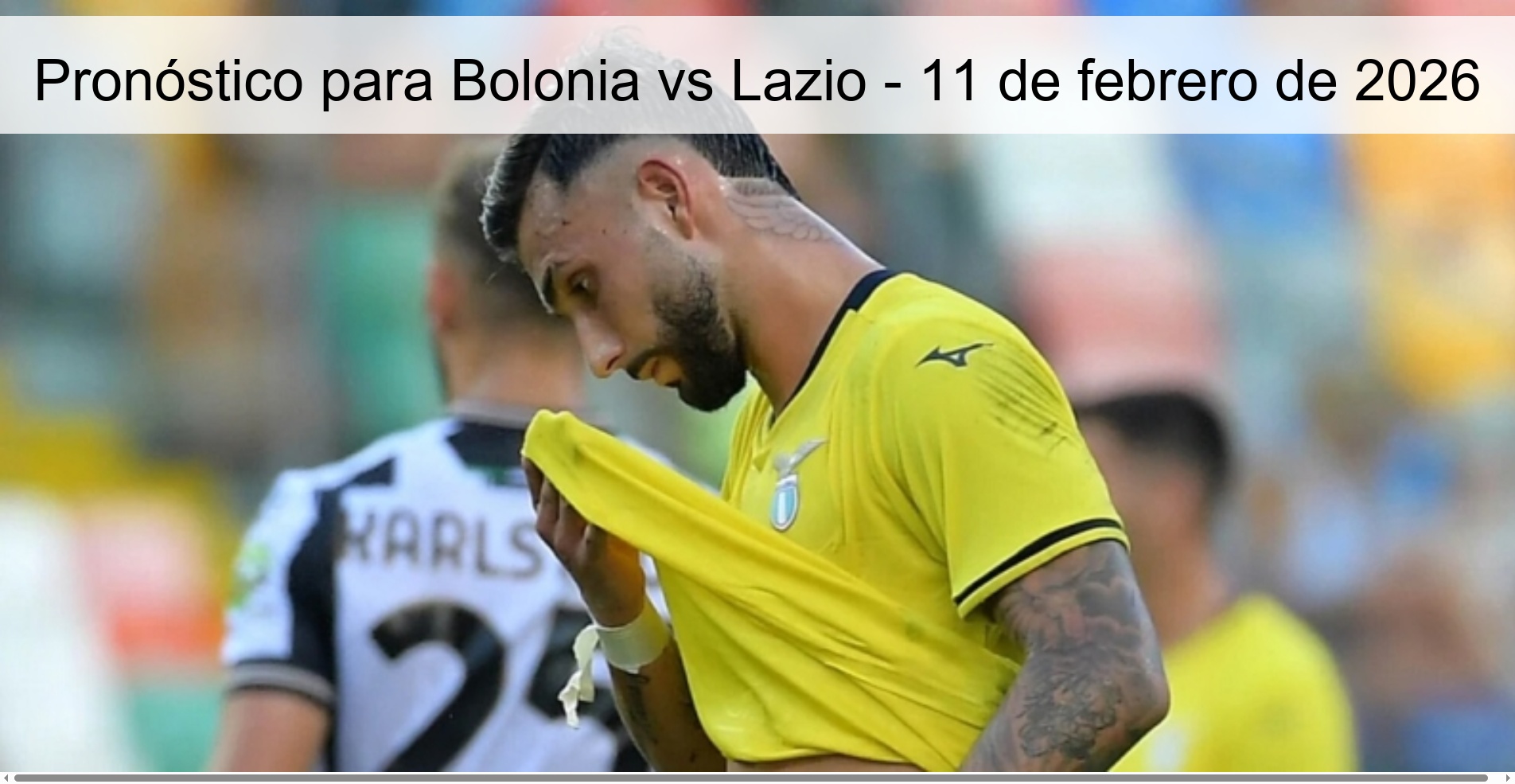 Prediction for Bologna vs Lazio – February 11, 2026