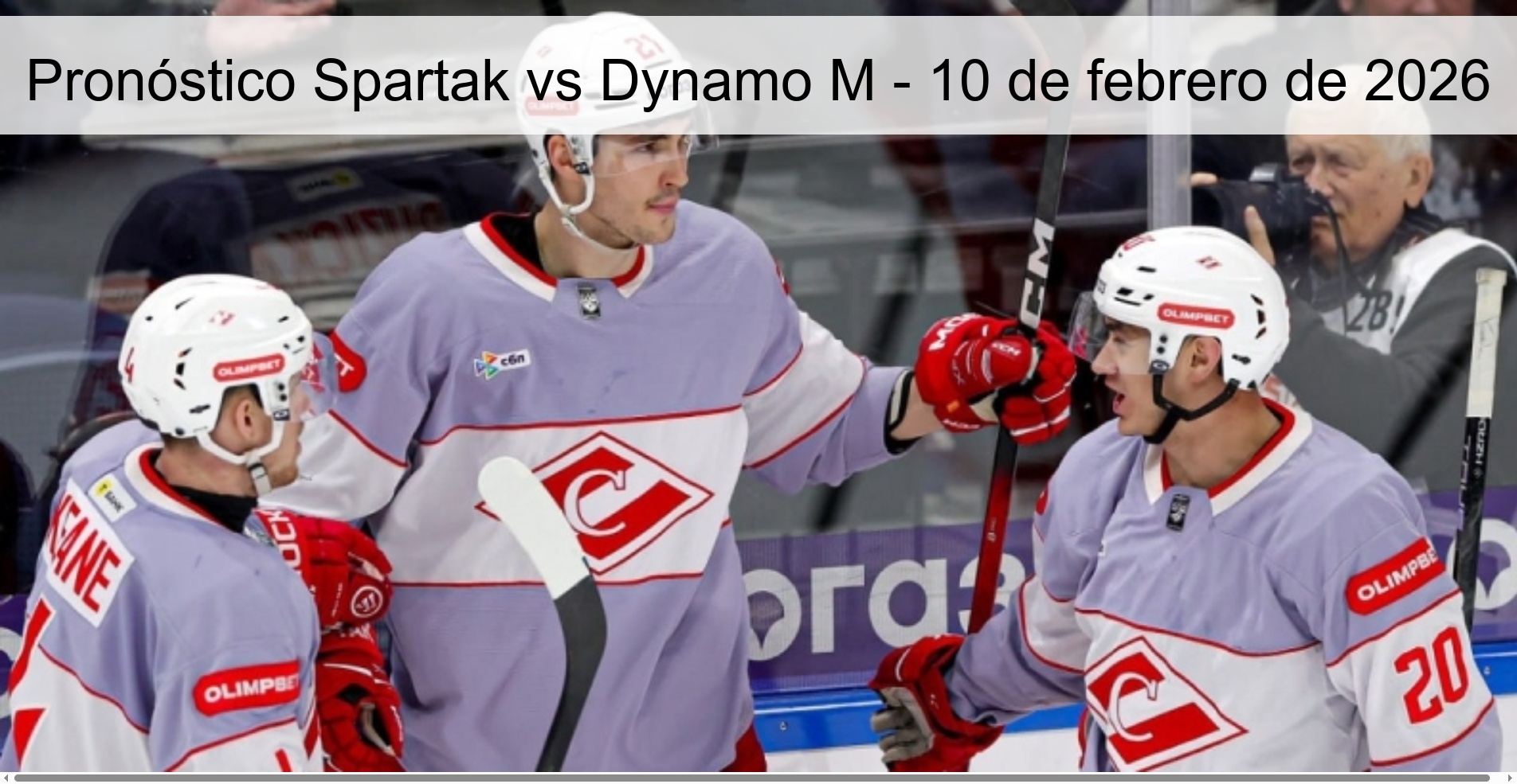 Pronóstico Spartak vs Dynamo M - 10 de febrero de 2026