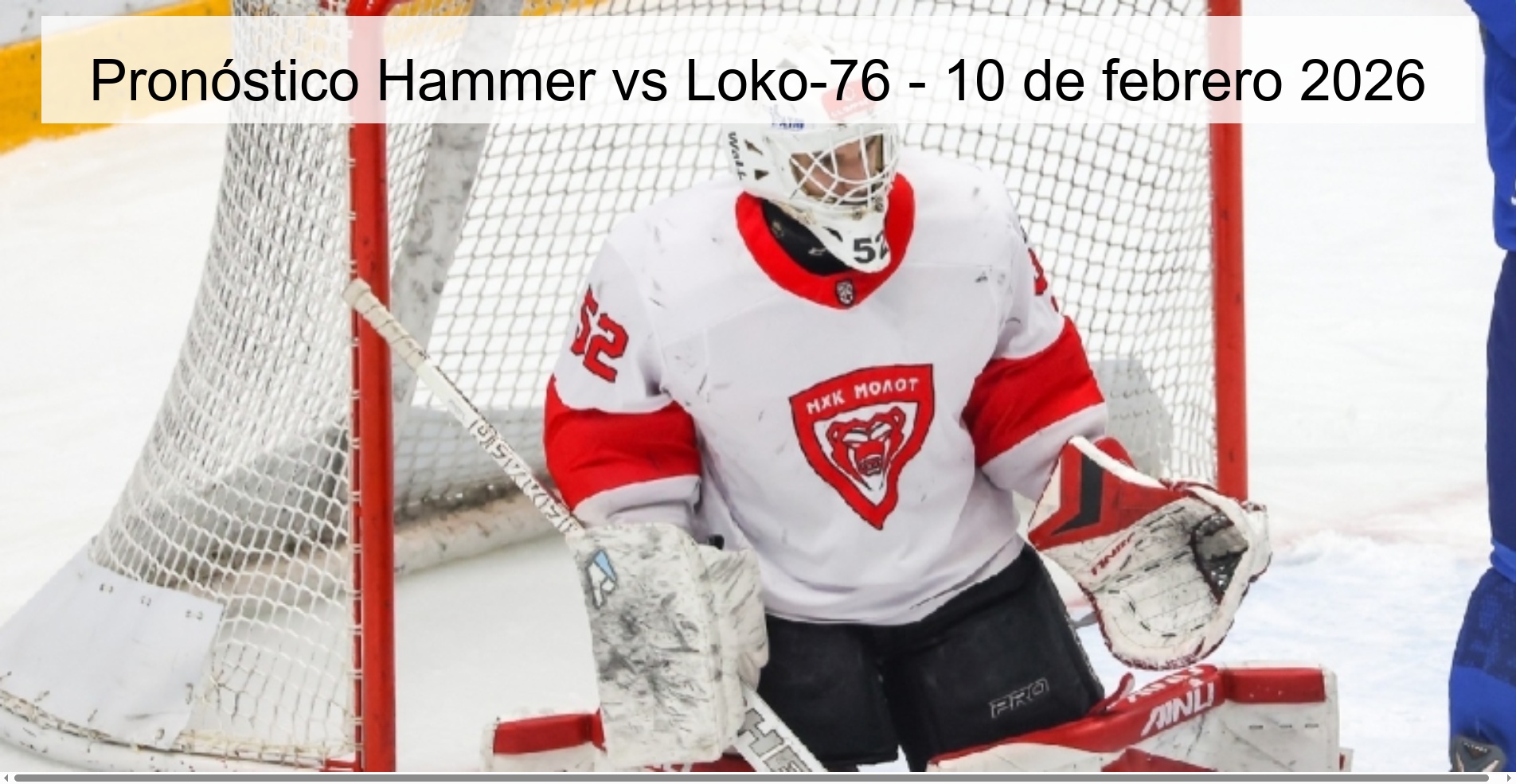 Pronóstico Hammer vs Loko-76 - 10 de febrero 2026