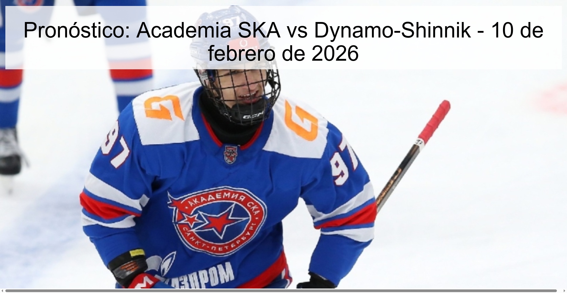 Prediction: SKA Academy vs Dynamo-Shinnik – February 10, 2026