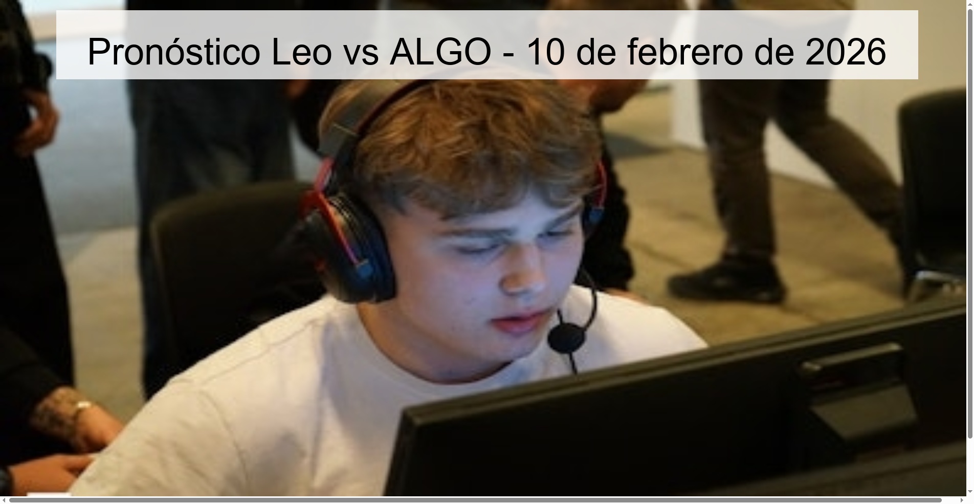 Pronóstico Leo vs ALGO - 10 de febrero de 2026 Pronóstico Leo vs ALGO - 10 de febrero de 2026