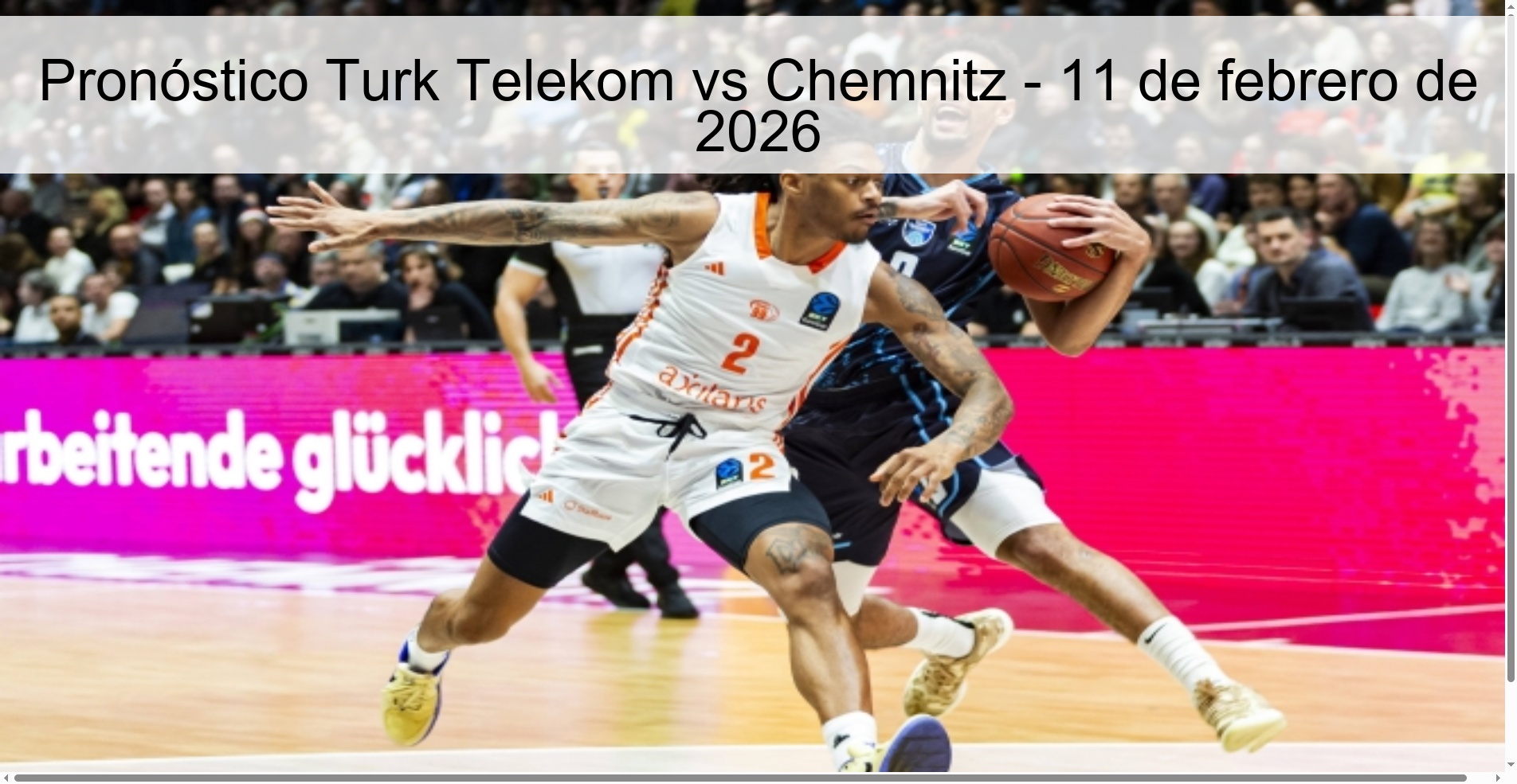 Turk Telekom vs Chemnitz Prediction – February 11, 2026