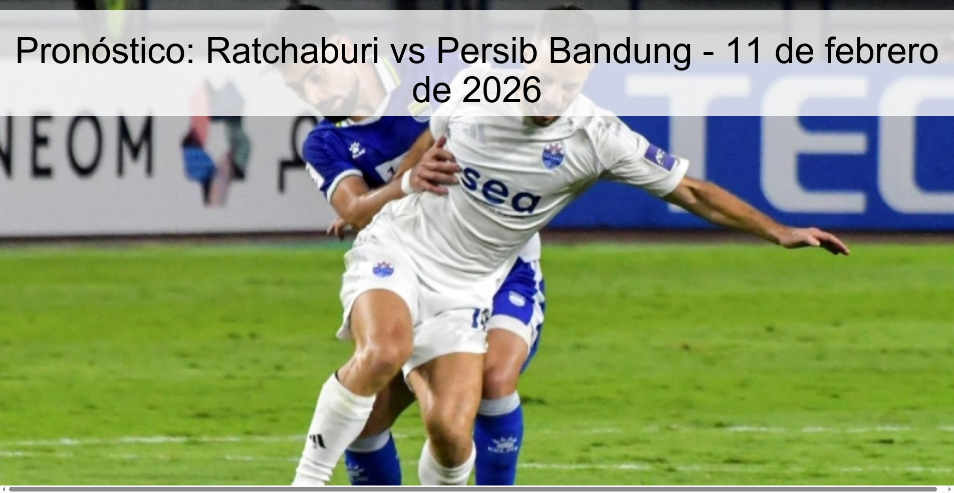 Prediction: Ratchaburi vs Persib Bandung – February 11, 2026
