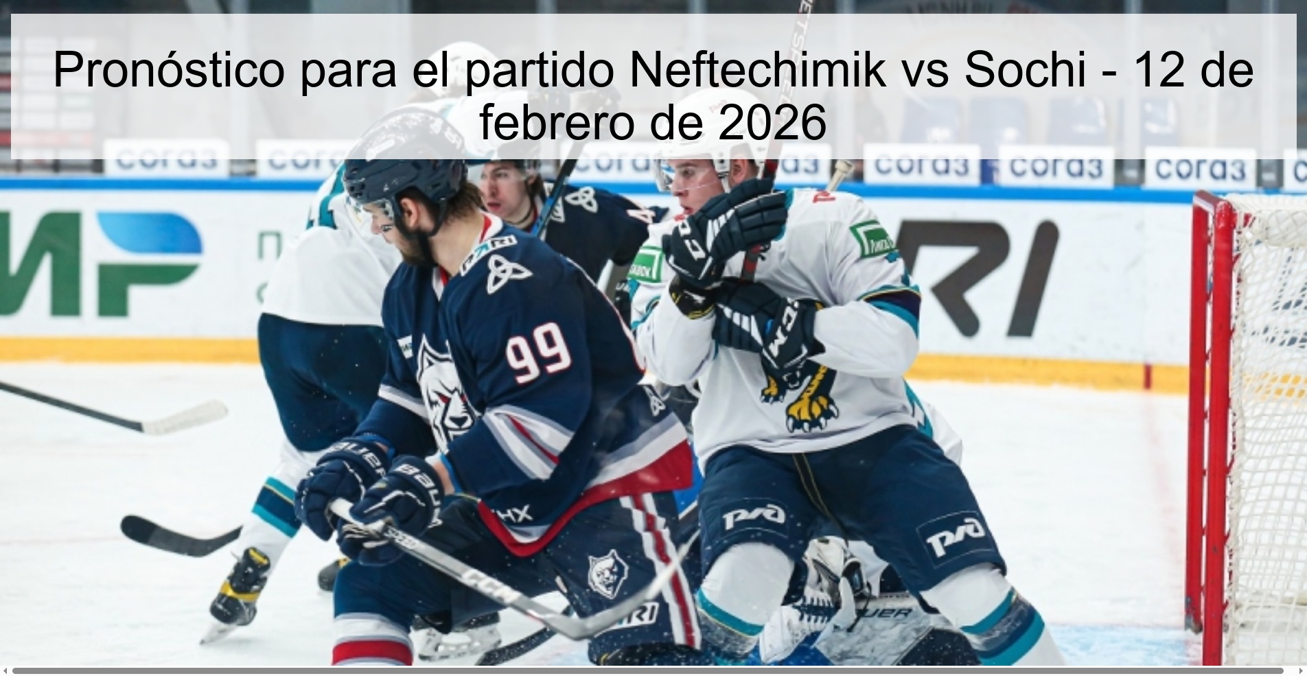 Pronóstico para el partido Neftechimik vs Sochi - 12 de febrero de 2026