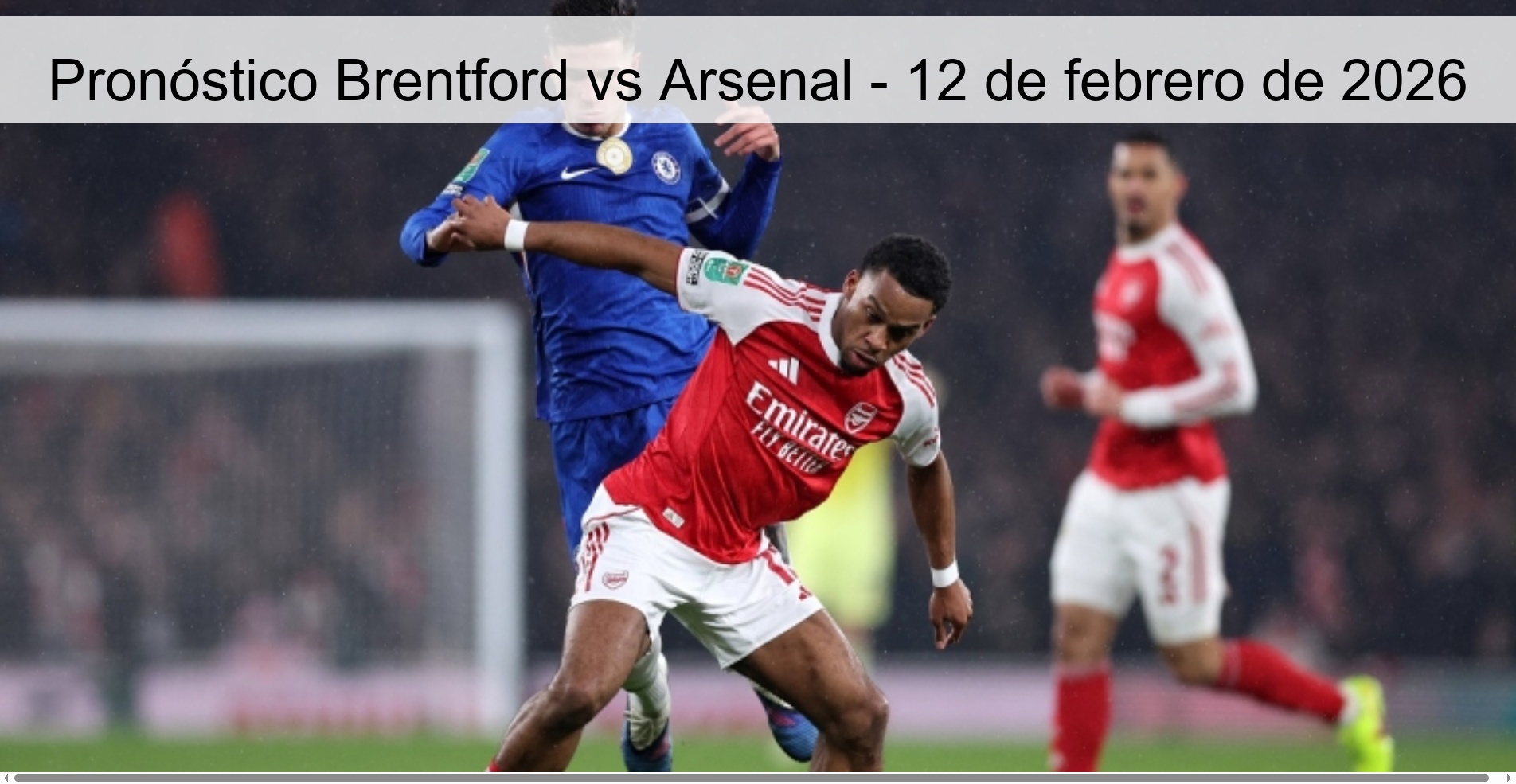 Brentford vs Arsenal Prediction – February 12, 2026