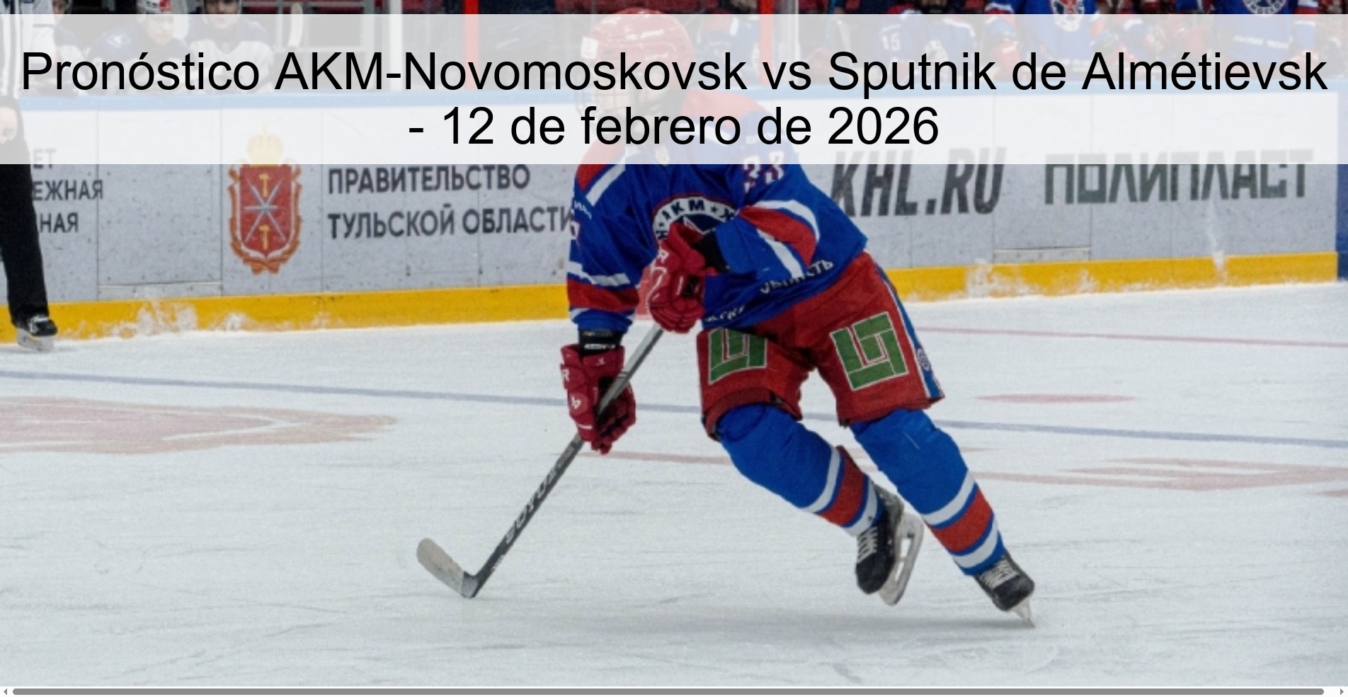 AKM-Novomoskovsk vs Sputnik Almetyevsk Prediction - February 12, 2026