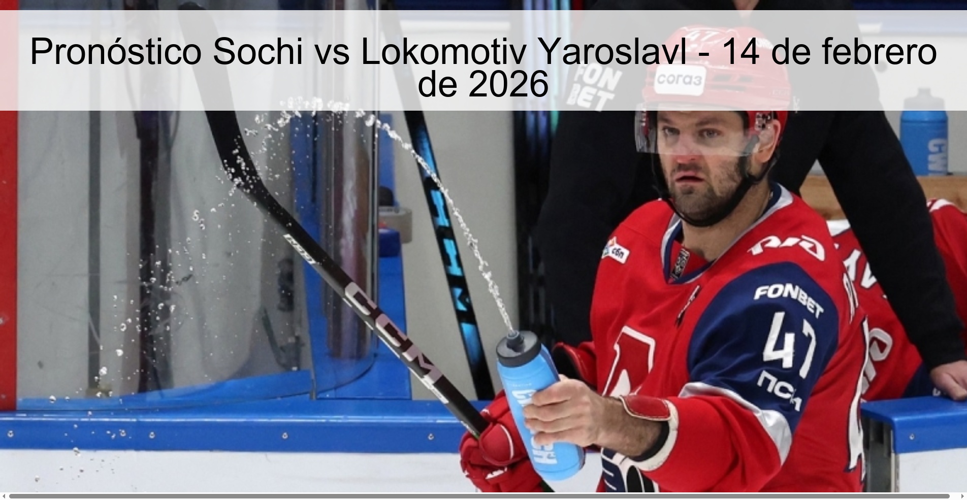 Sochi vs Lokomotiv Yaroslavl Prediction – February 14, 2026