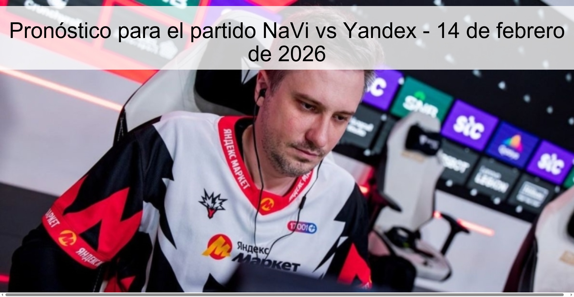 Prediction for the match NaVi vs Yandex - February 14, 2026