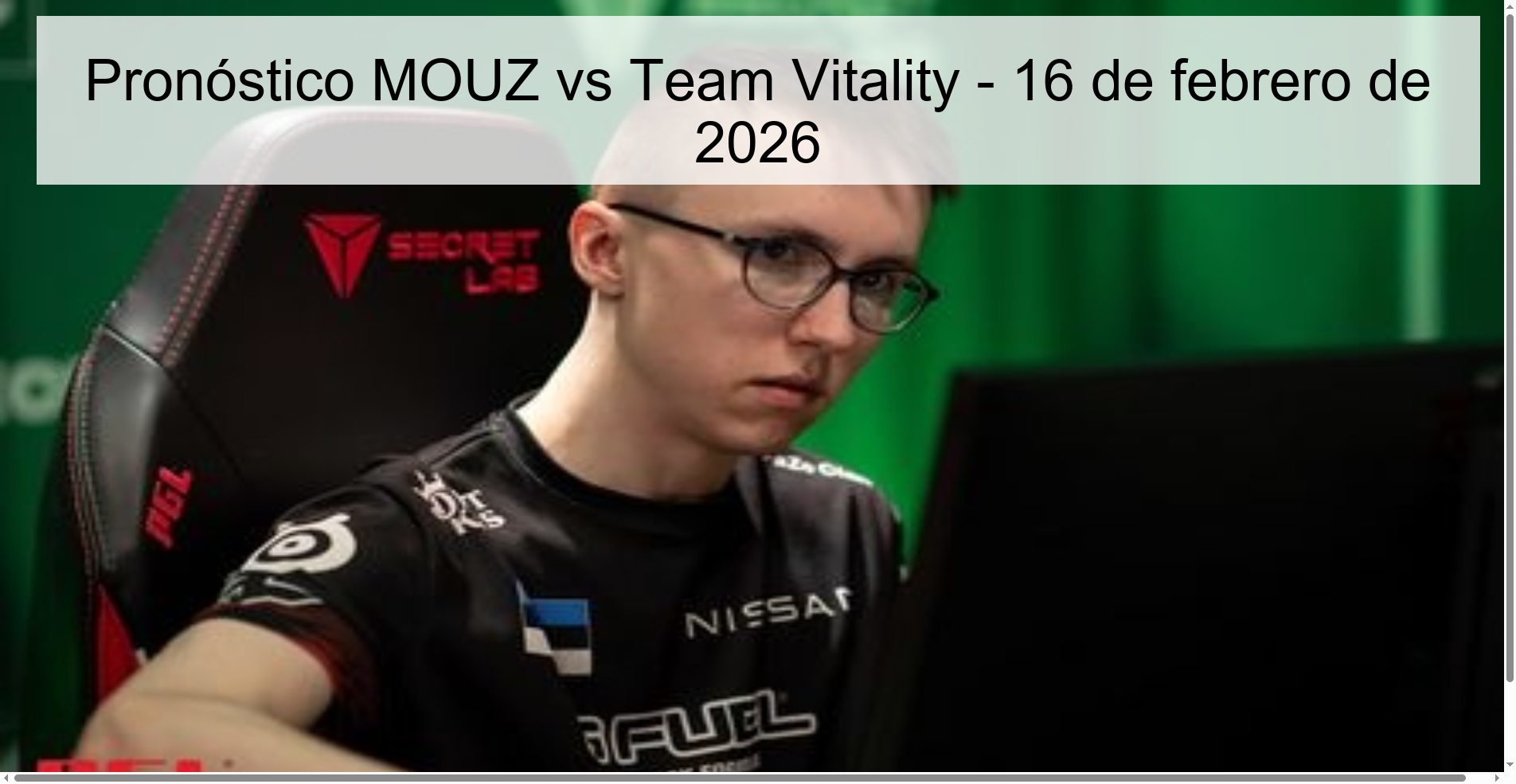 MOUZ vs Team Vitality Prediction – February 16, 2026