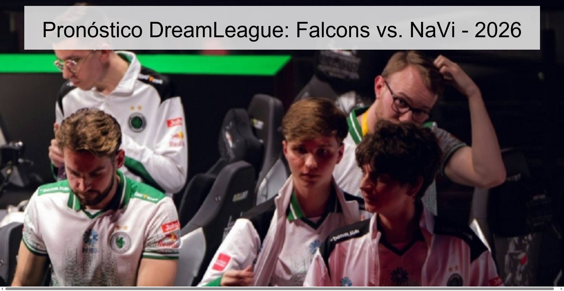 DreamLeague Prediction: Falcons vs. NaVi - 2026