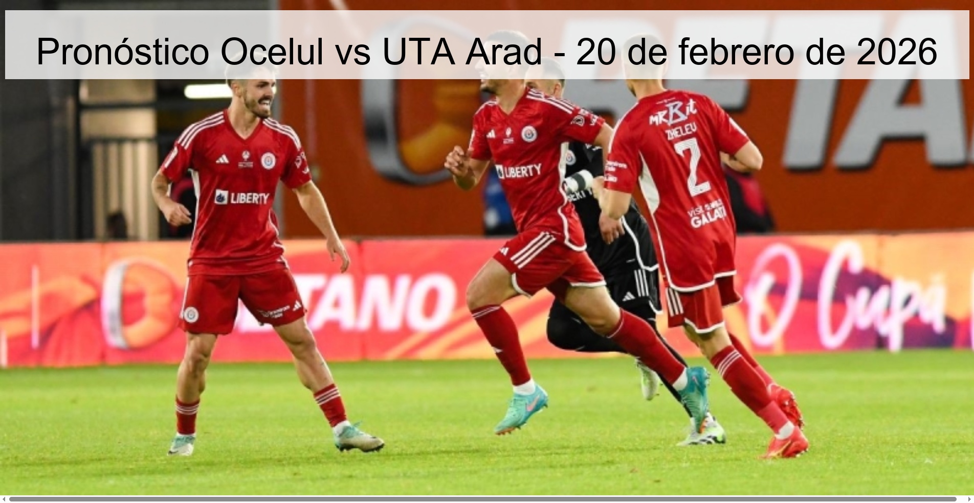 Ocelul vs UTA ​​Arad Prediction – February 20, 2026