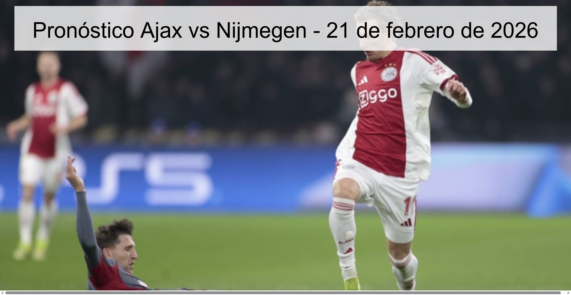 Ajax vs Nijmegen Prediction – February 21, 2026
