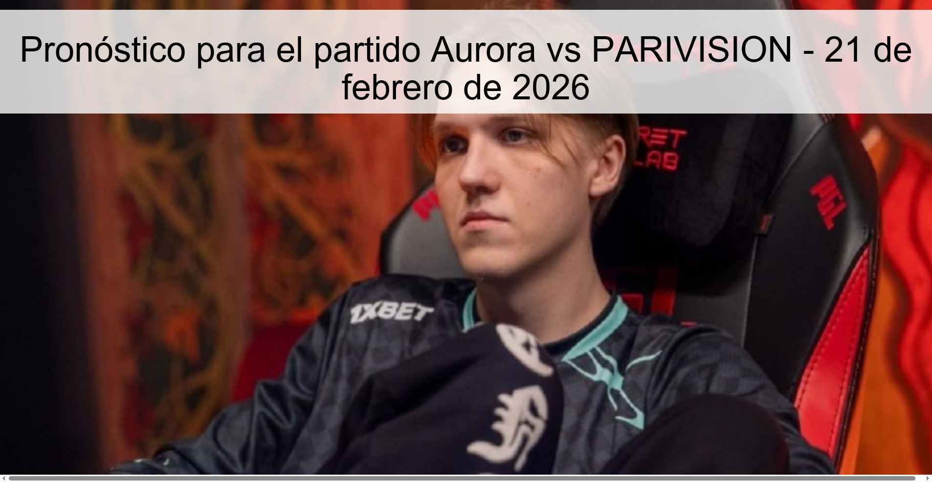 Prediction for the Aurora vs PARIVISION match - February 21, 2026