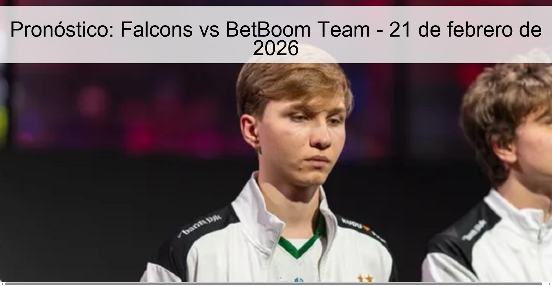 Prediction: Falcons vs BetBoom Team – February 21, 2026