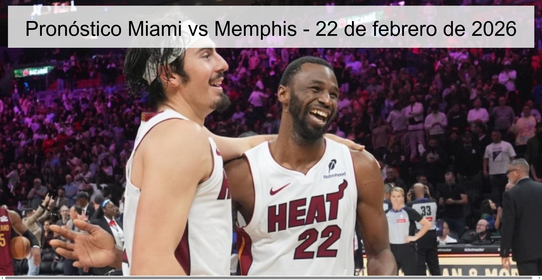 Miami vs Memphis Prediction - February 22, 2026