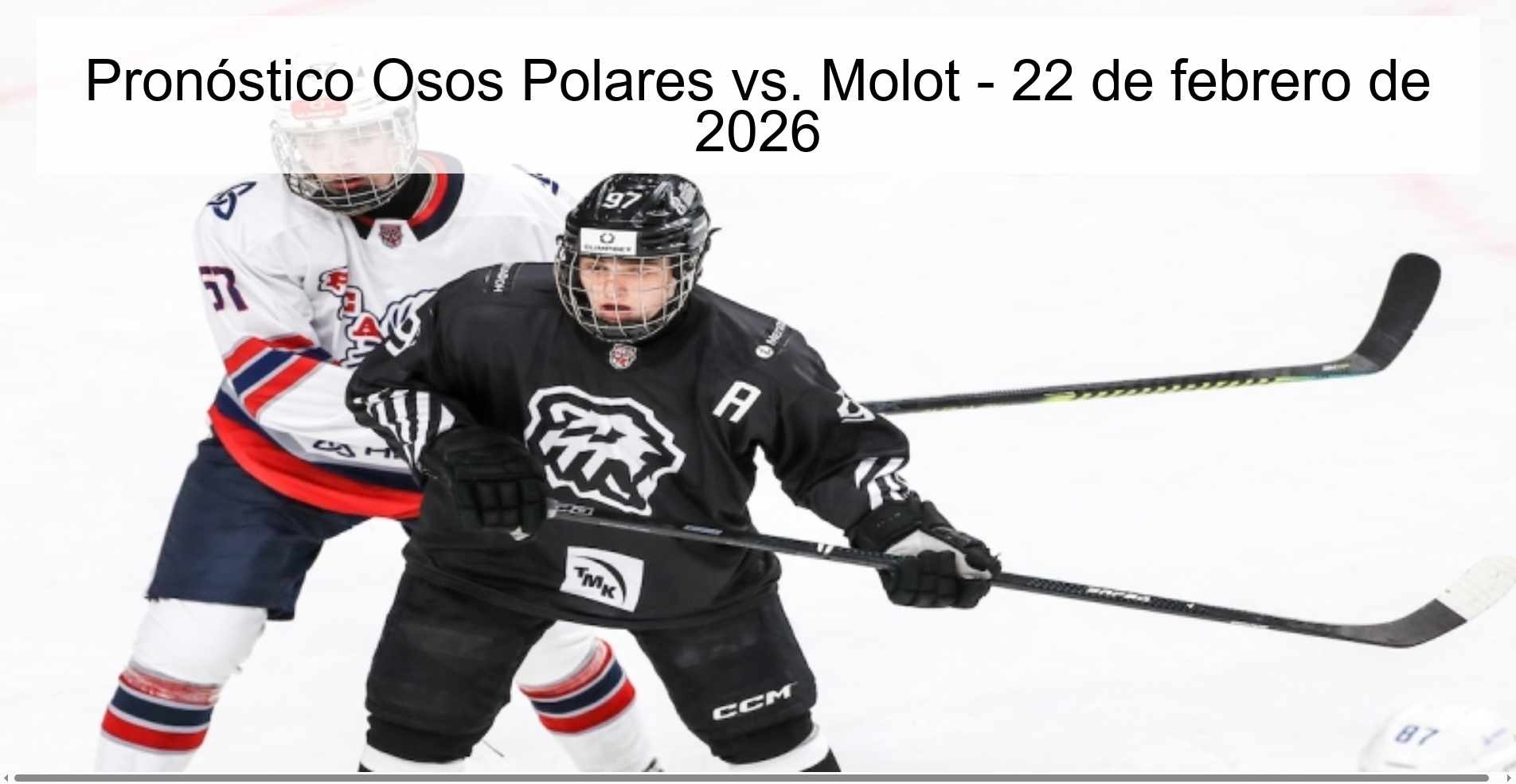 Pronóstico Osos Polares vs. Molot - 22 de febrero de 2026
