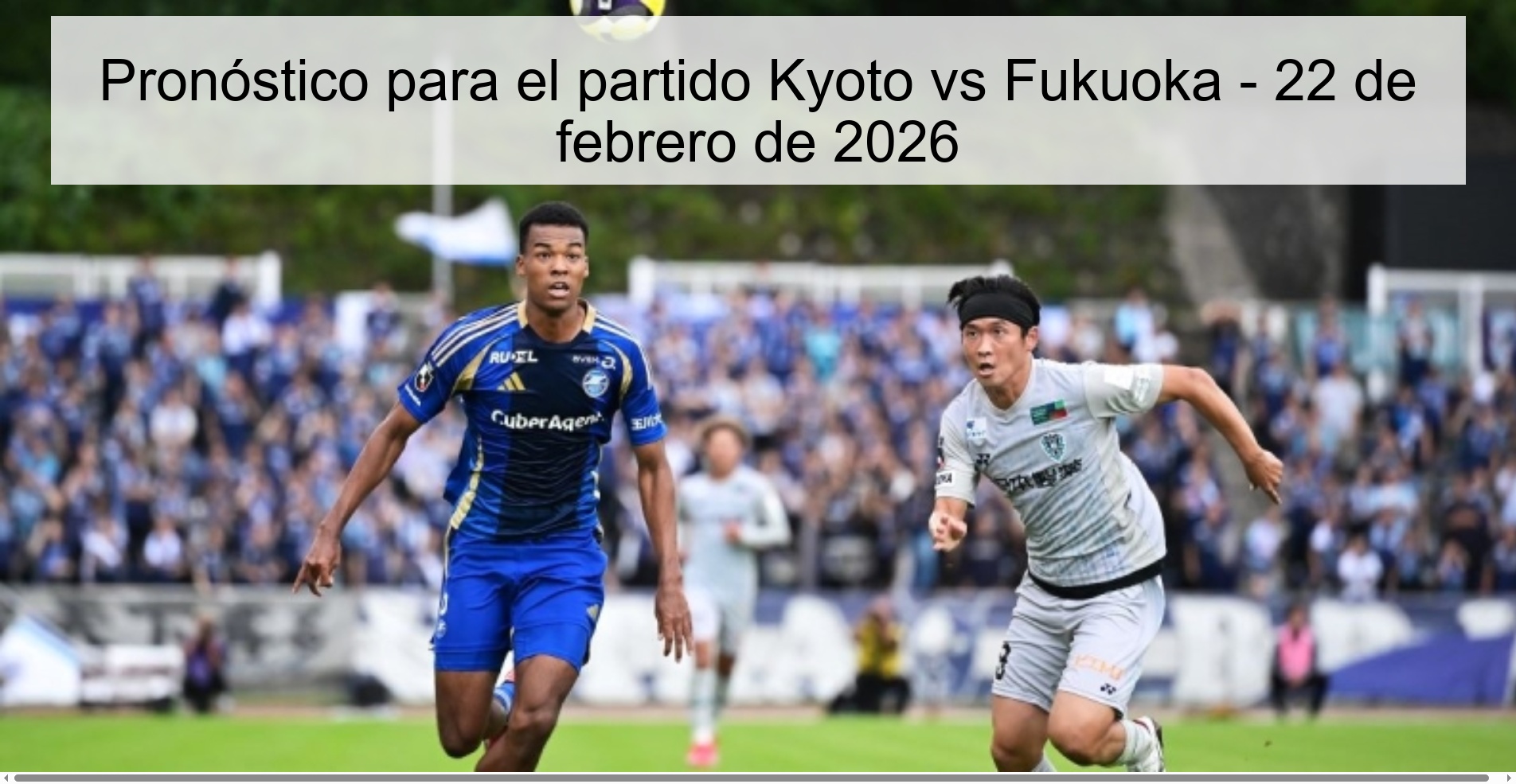 Prediction for the match Kyoto vs Fukuoka - February 22, 2026