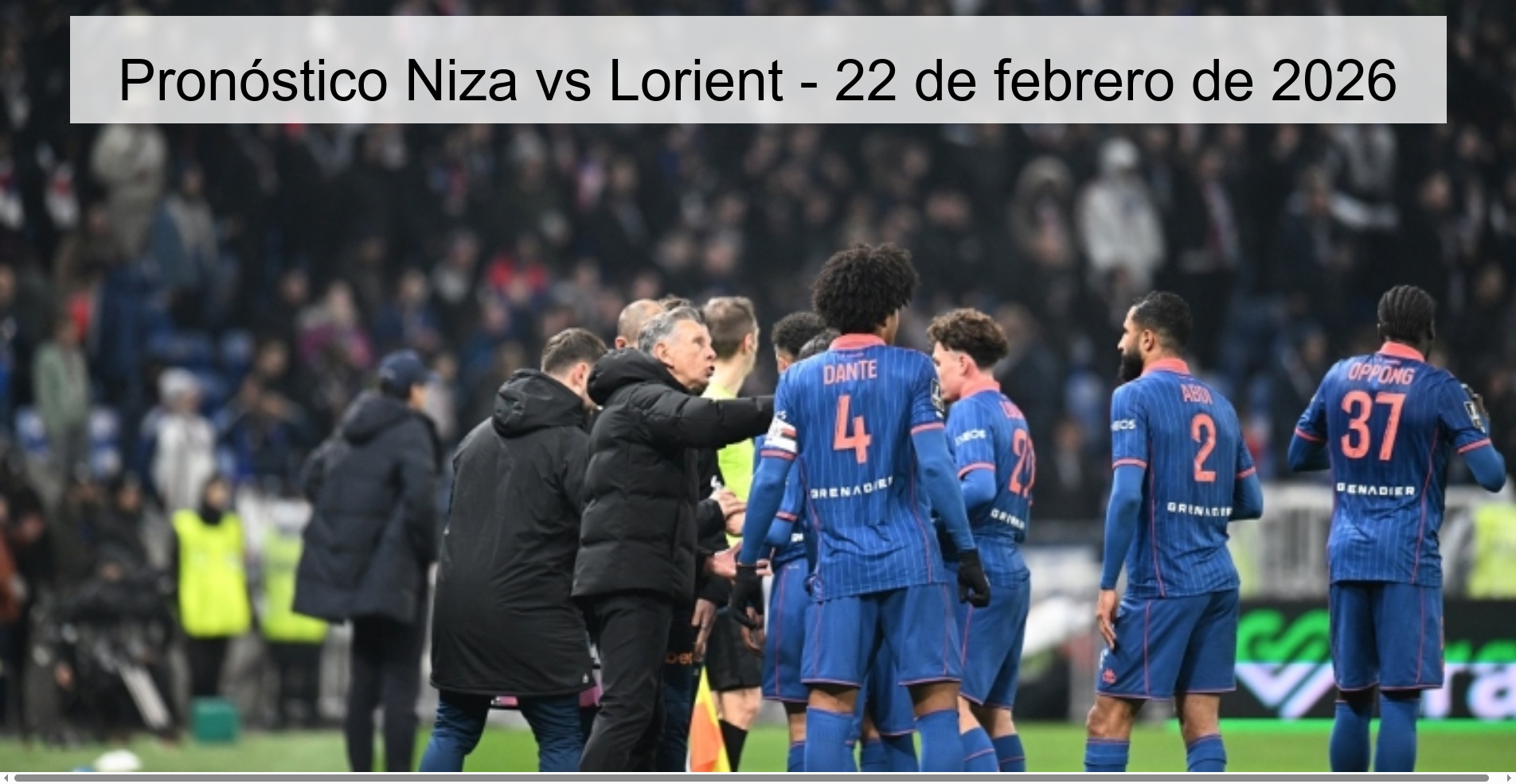 Nice vs Lorient Prediction – February 22, 2026