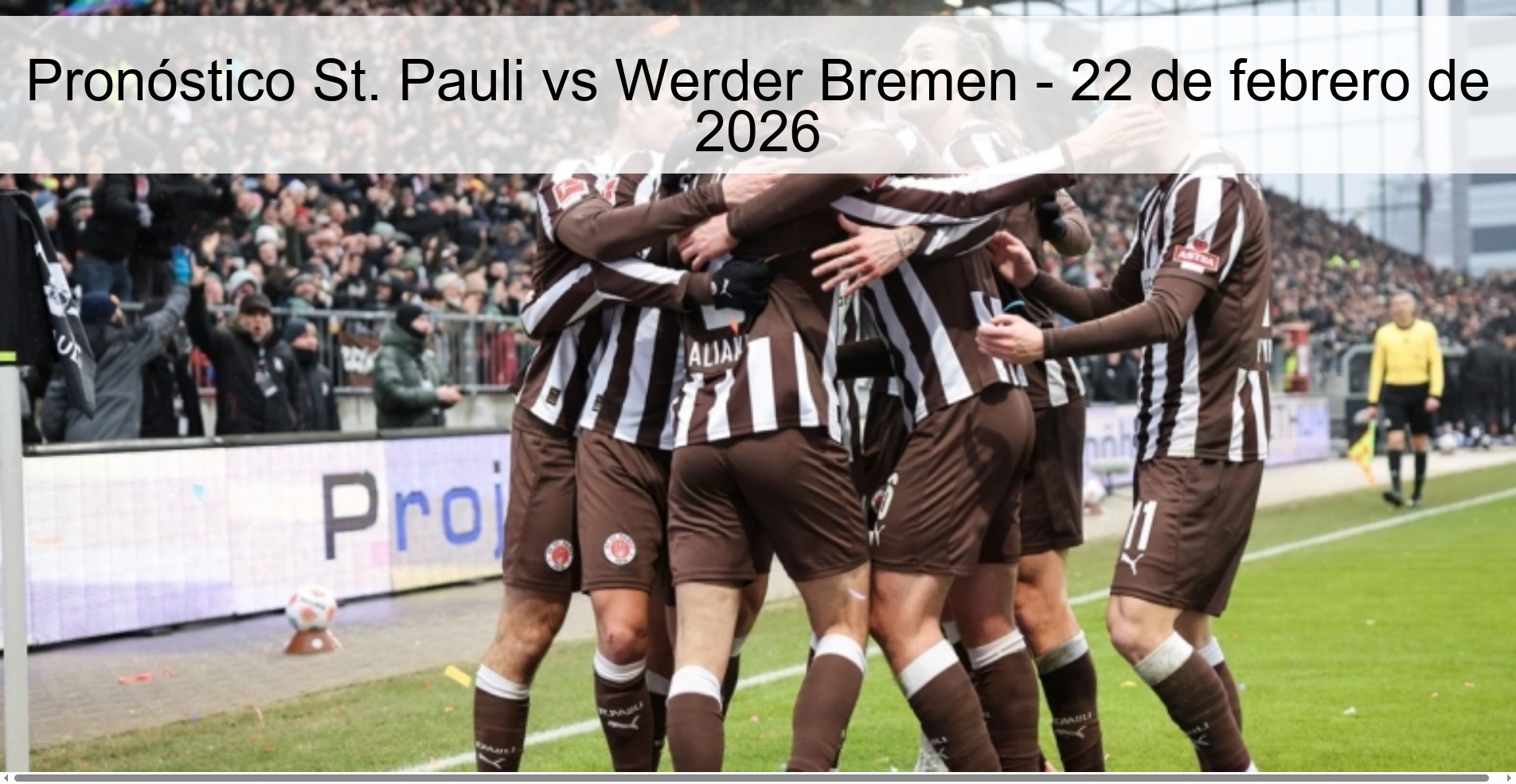 St. Pauli vs Werder Bremen Prediction – February 22, 2026