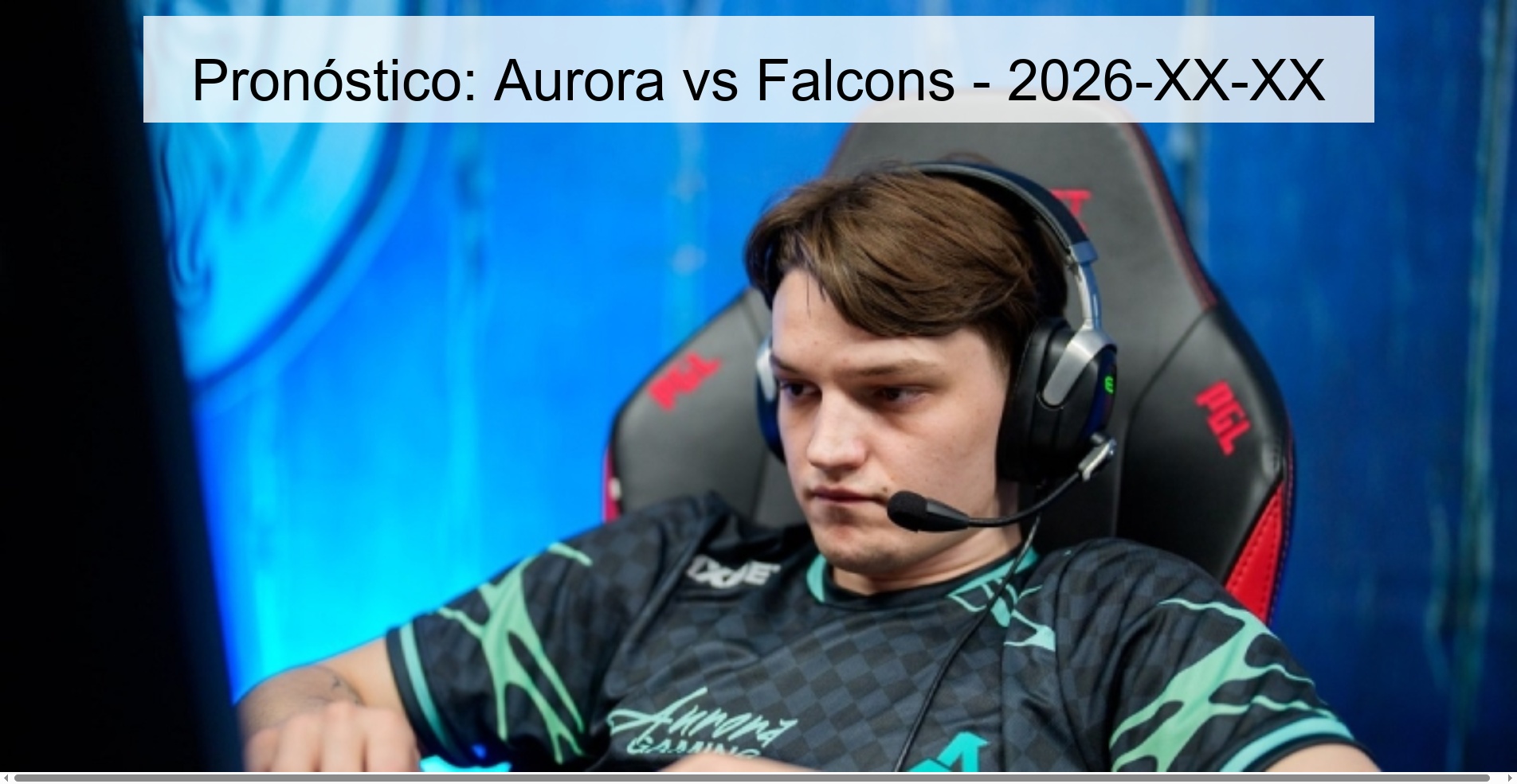 Prediction: Aurora vs Falcons - 2026-XX-XX