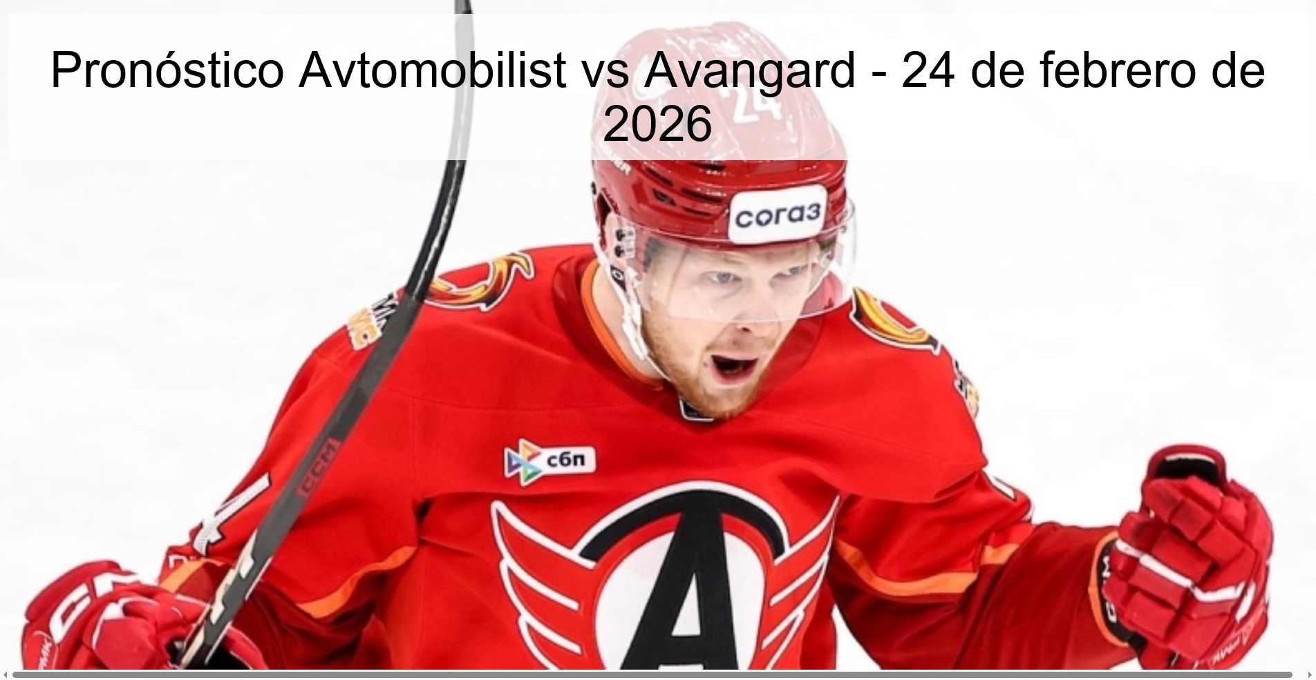 Avtomobilist vs Avangard Prediction – February 24, 2026
