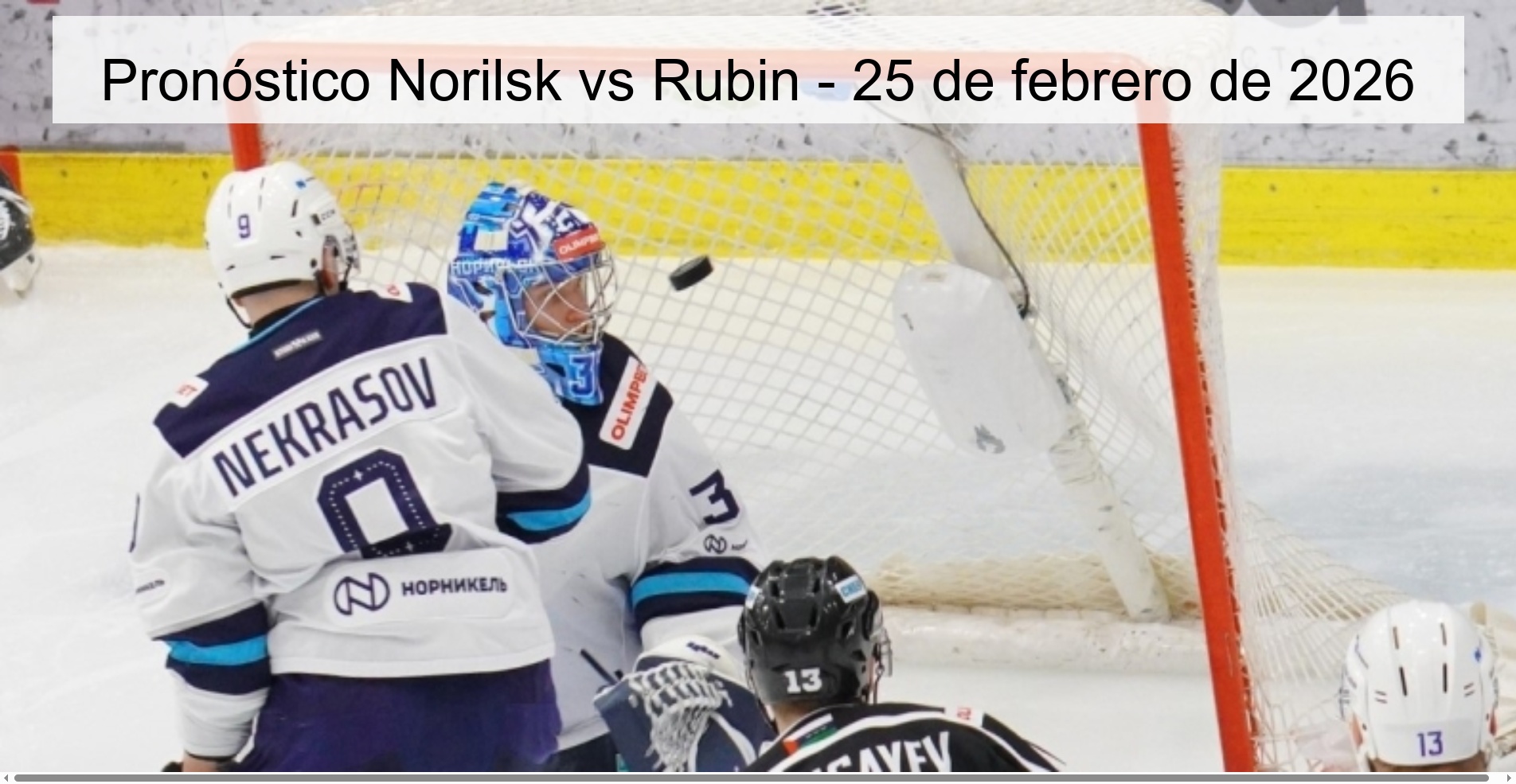 Norilsk vs Rubin Prediction – February 25, 2026