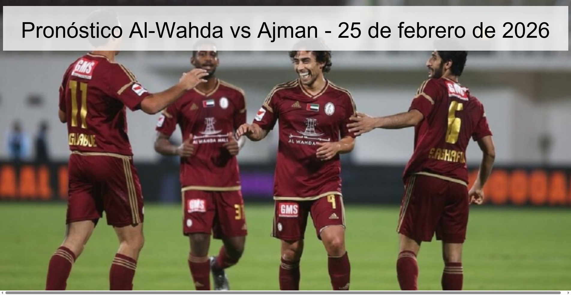 Al-Wahda vs Ajman Prediction – February 25, 2026