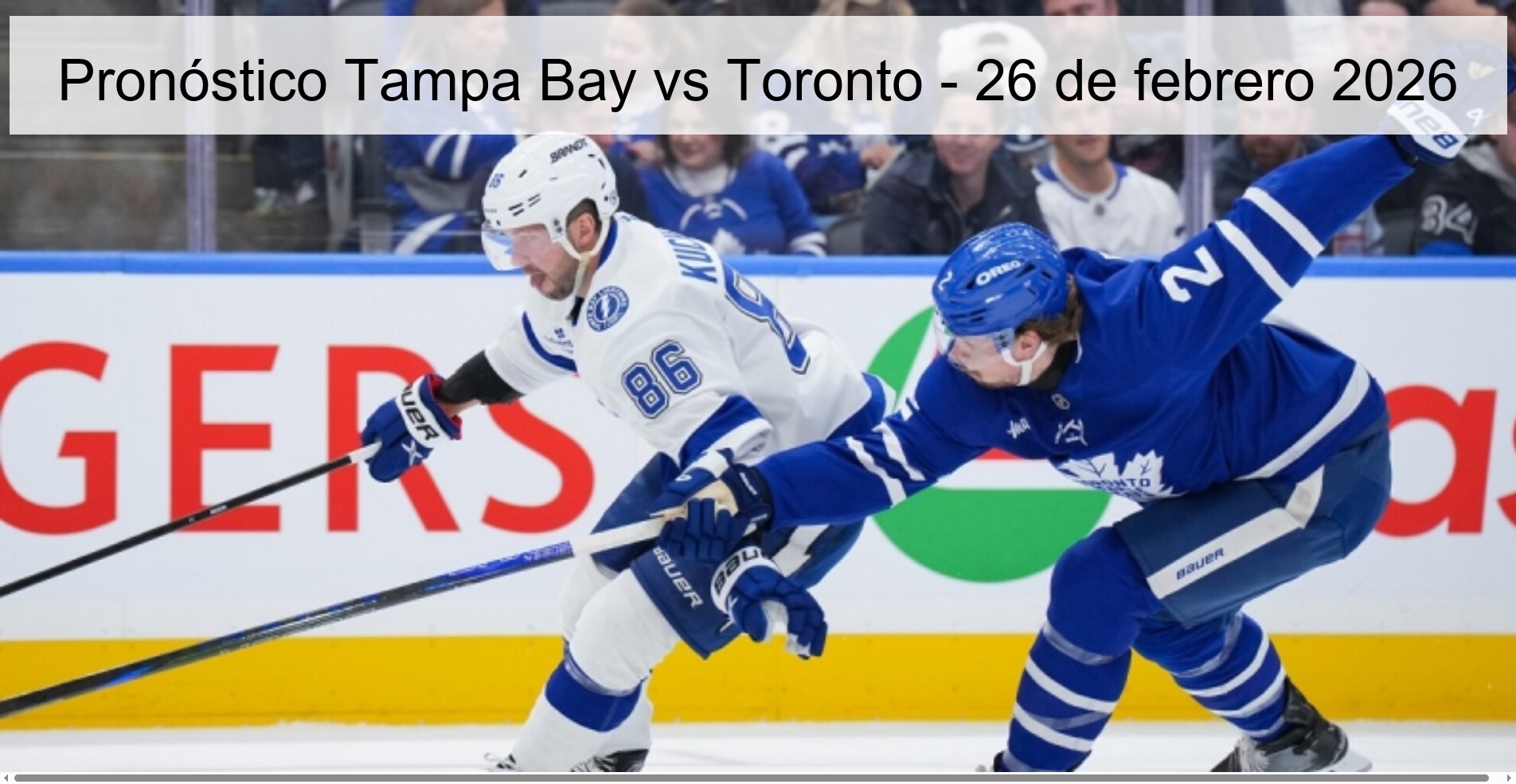 Tampa Bay vs Toronto Prediction - February 26, 2026