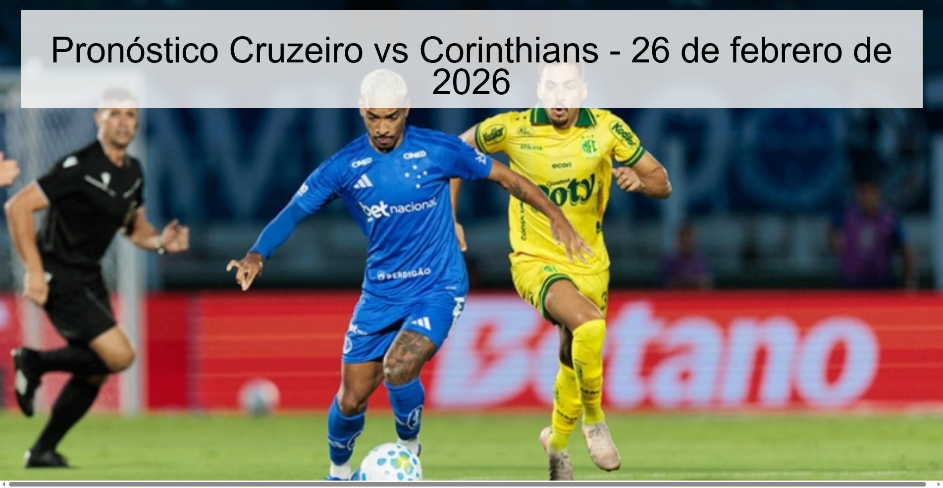 Cruzeiro vs Corinthians Prediction – February 26, 2026