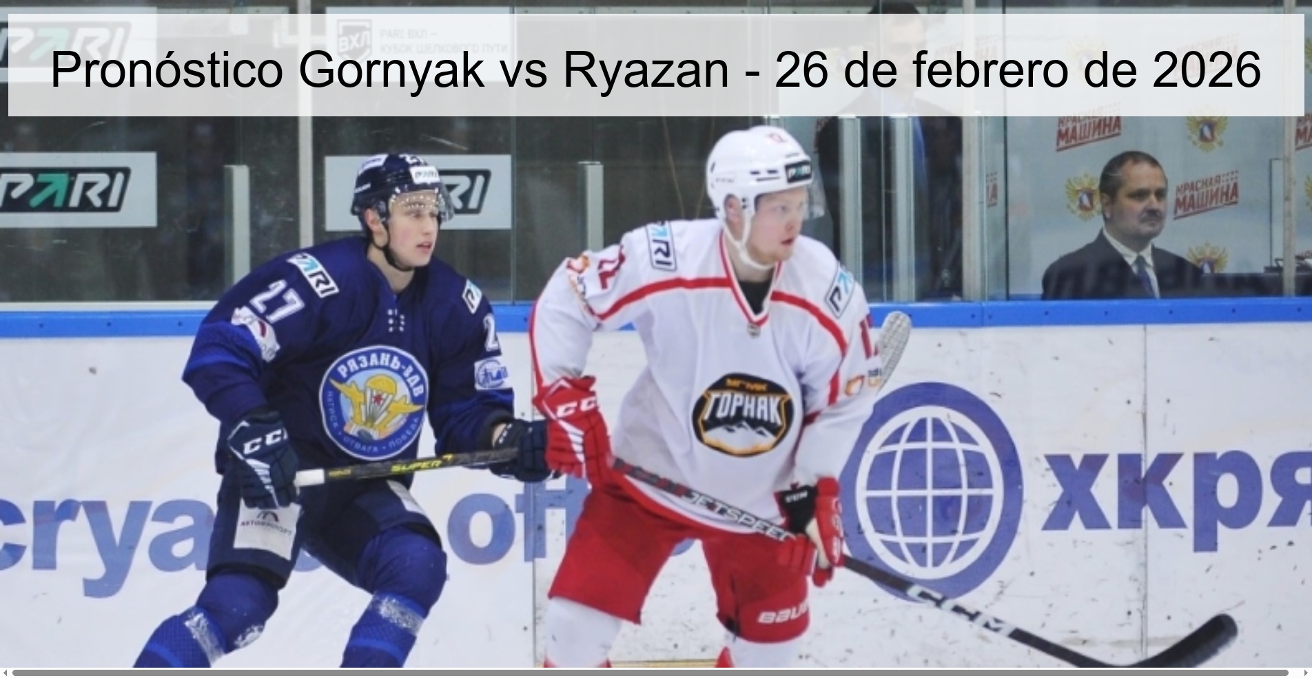 Gornyak vs Ryazan Prediction – February 26, 2026