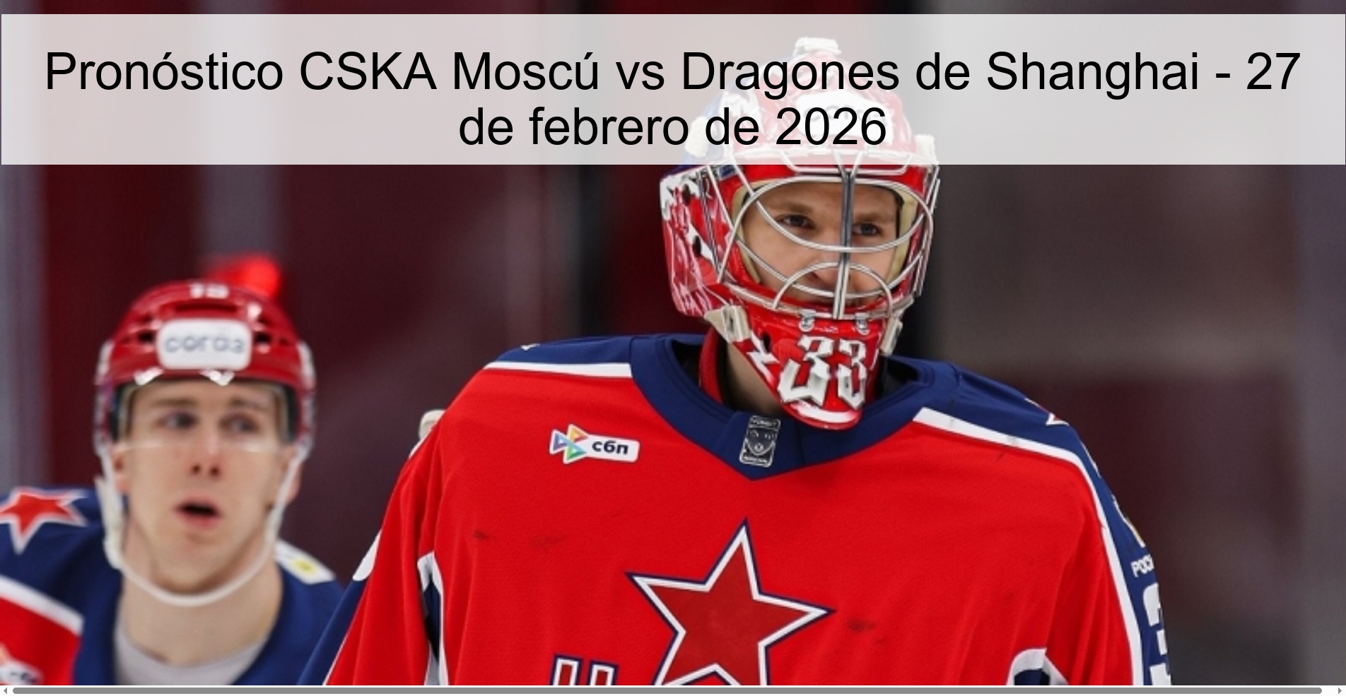 CSKA Moscow vs Shanghai Dragons Prediction – February 27, 2026