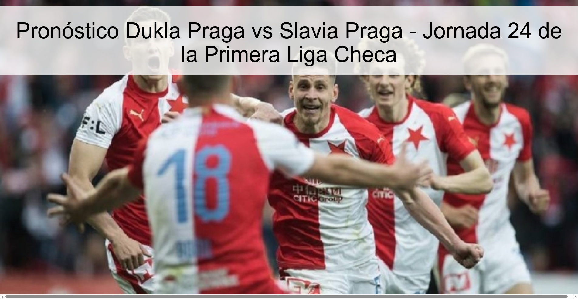 Dukla Prague vs Slavia Prague Prediction - Matchday 24 of the Czech First League