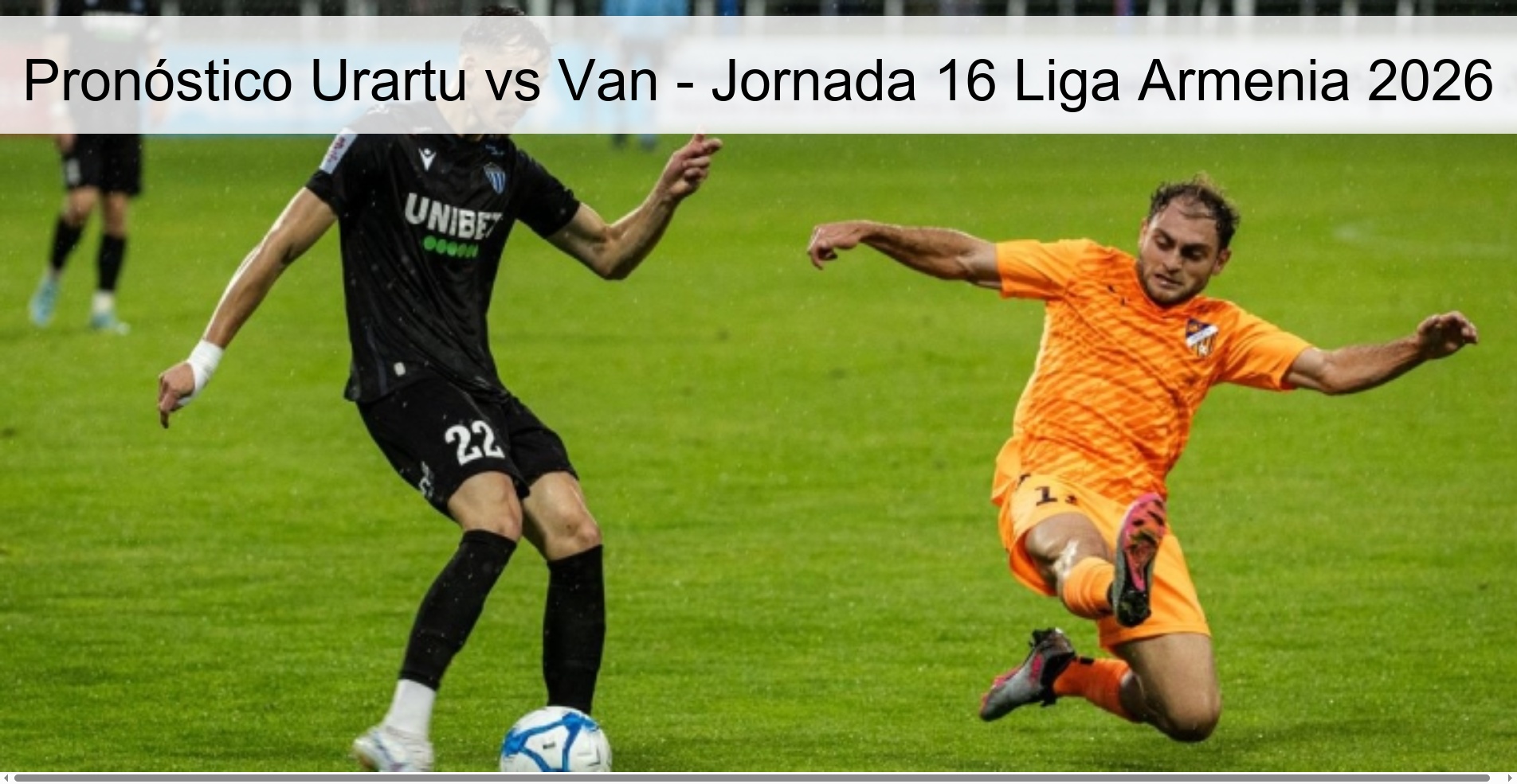 Urartu vs Van Prediction - Matchday 16 Armenian League 2026 Urartu vs Van Prediction - Matchday 16 Armenian League 2026