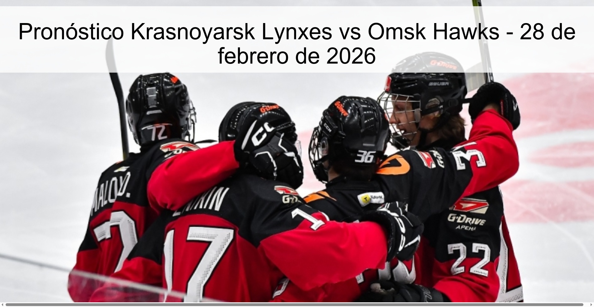 Krasnoyarsk Lynxes vs Omsk Hawks Prediction – February 28, 2026