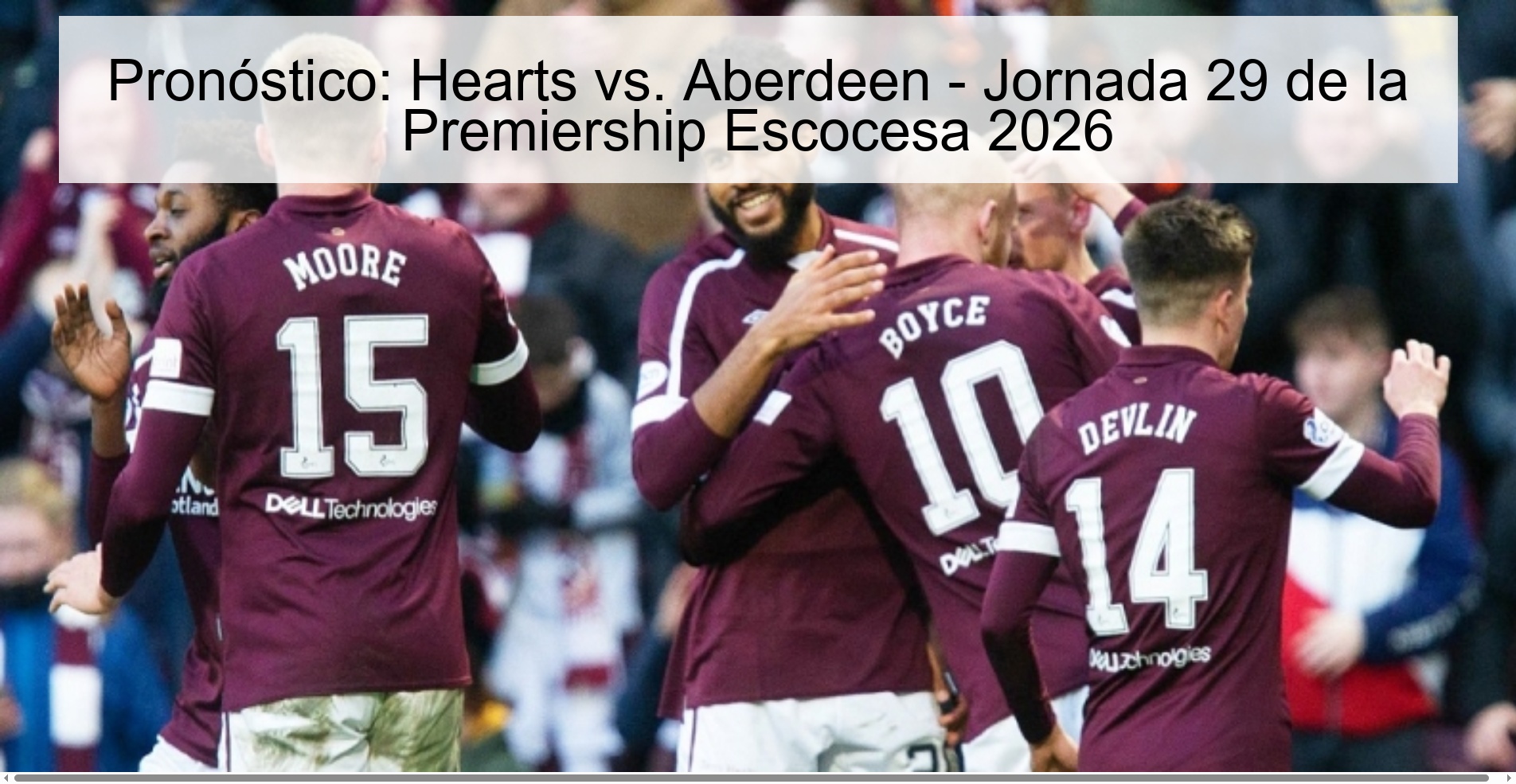 Prediction: Hearts vs. Aberdeen - Matchday 29 of the Scottish Premiership 2026