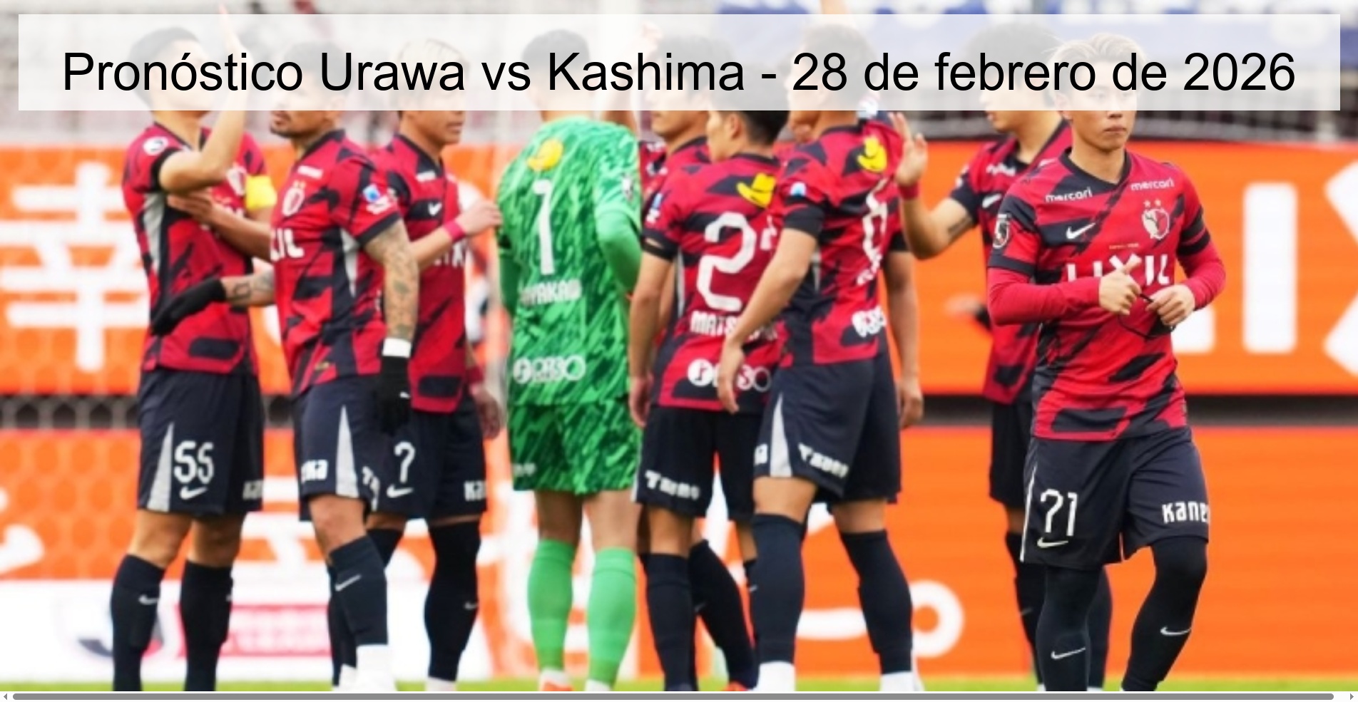 Urawa vs Kashima Prediction – February 28, 2026