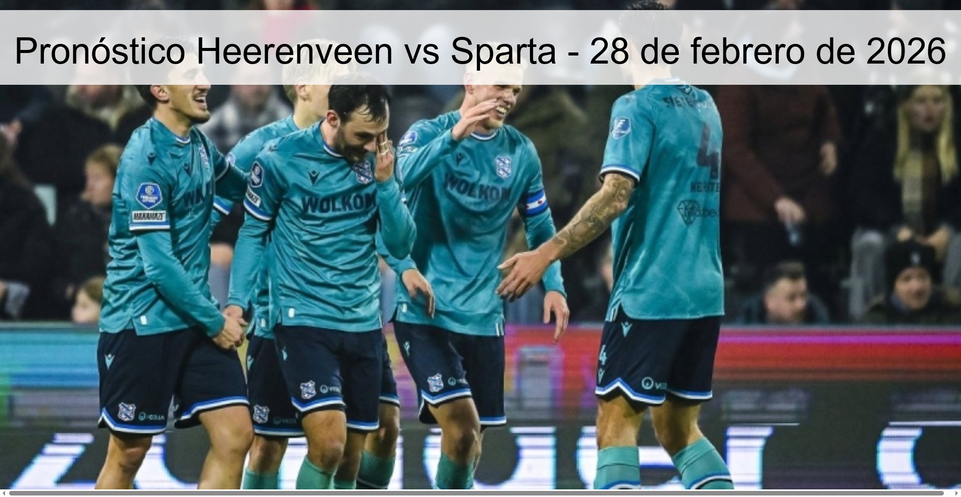 Heerenveen vs Sparta Prediction – February 28, 2026