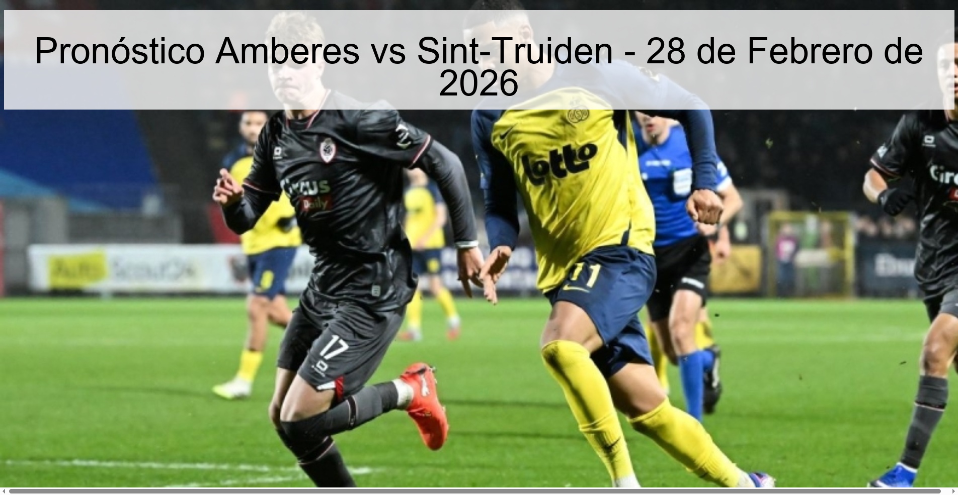 Antwerp vs Sint-Truiden Prediction - February 28, 2026